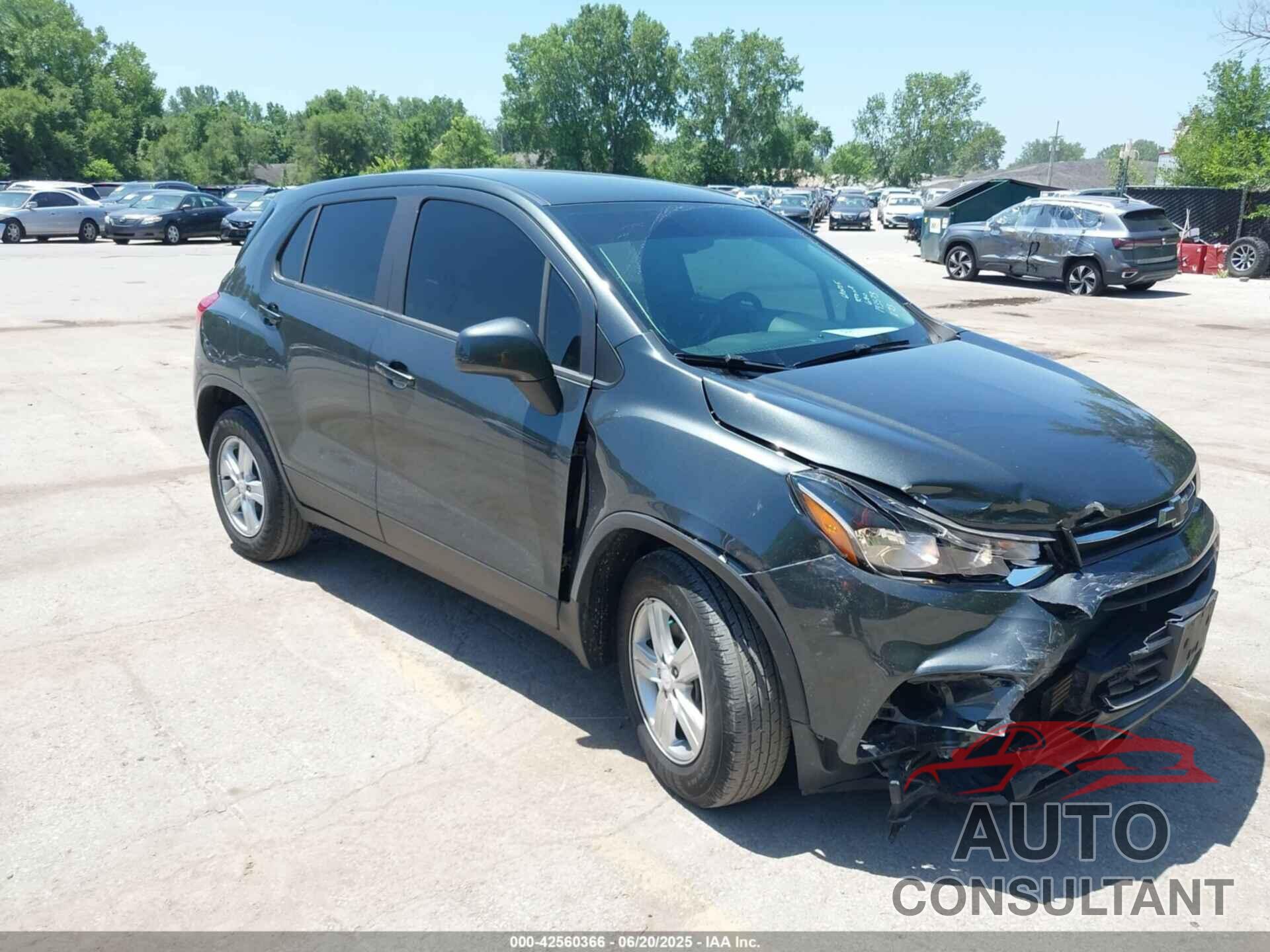 CHEVROLET TRAX 2020 - 3GNCJKSB7LL193573