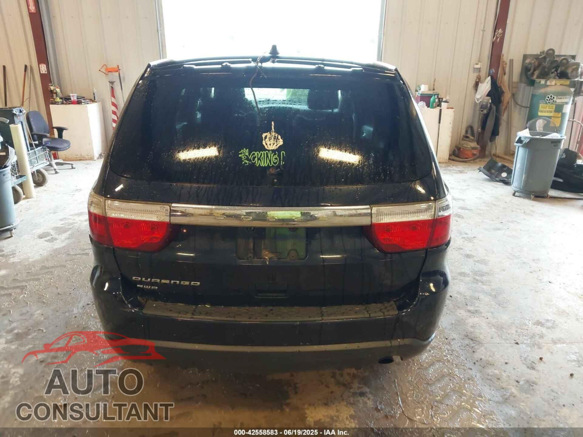 DODGE DURANGO 2012 - 1C4RDJAG9CC169871