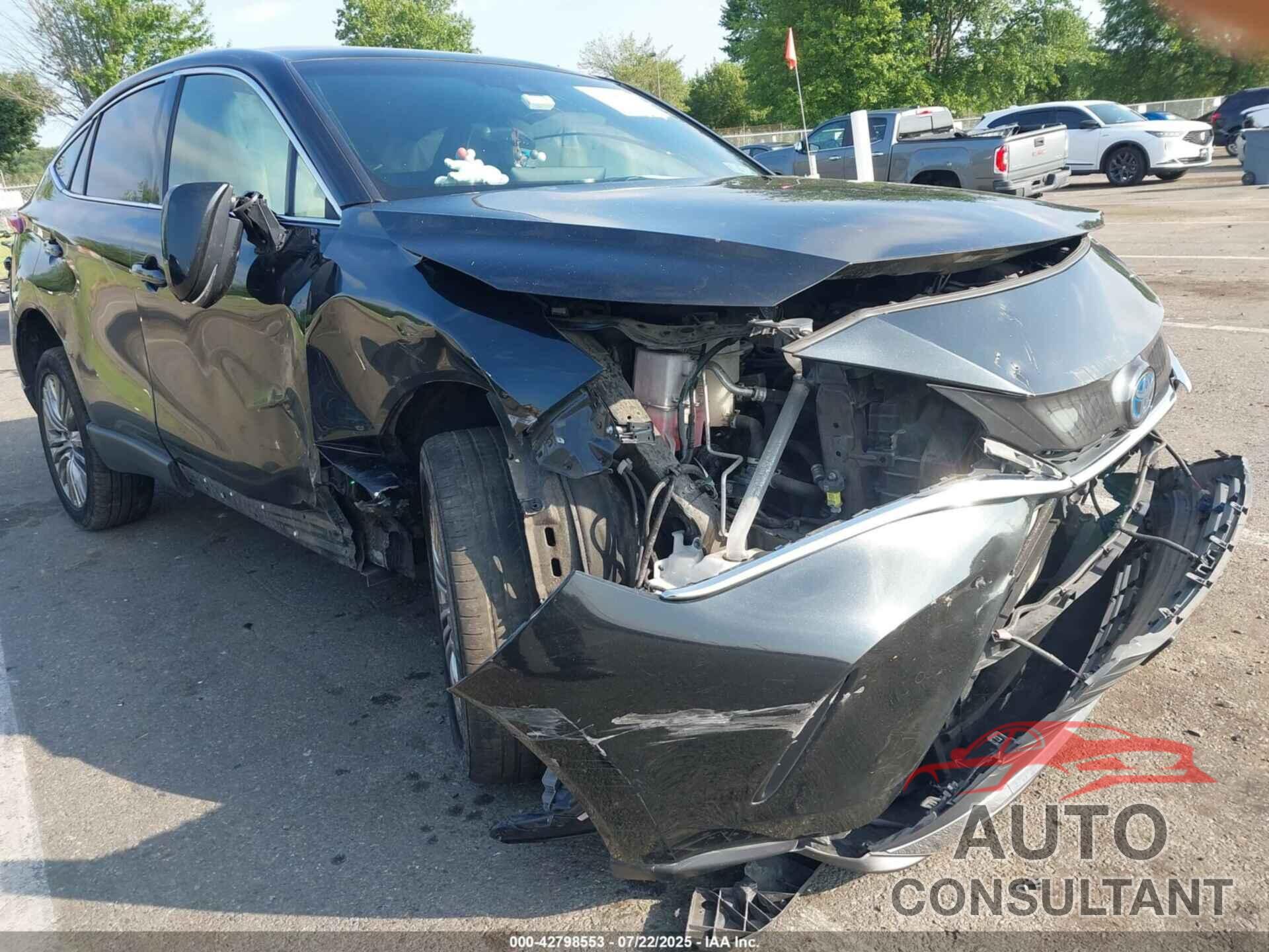 TOYOTA VENZA 2022 - JTEAAAAH8NJ089468