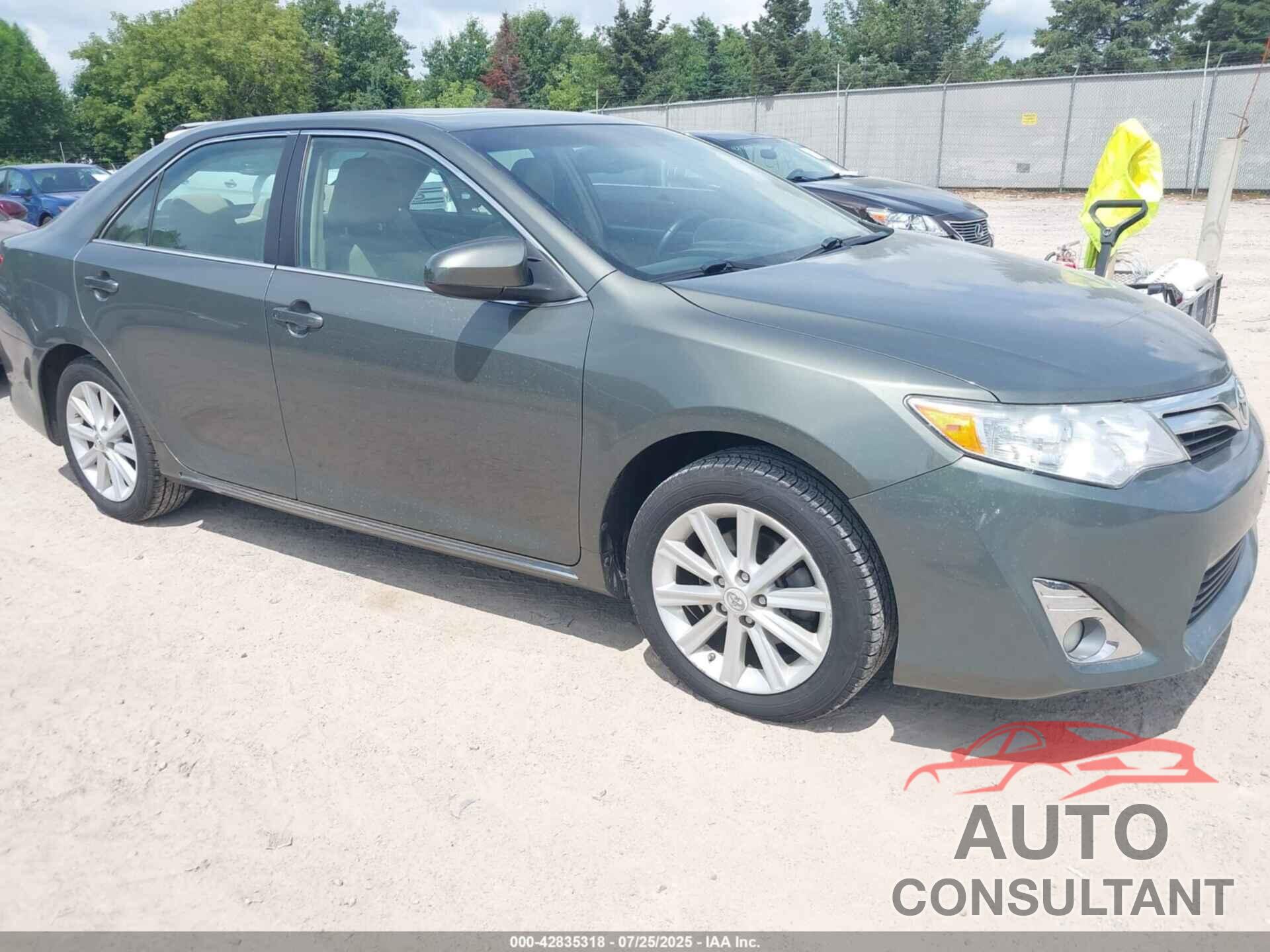 TOYOTA CAMRY 2012 - 4T1BK1FK8CU523020