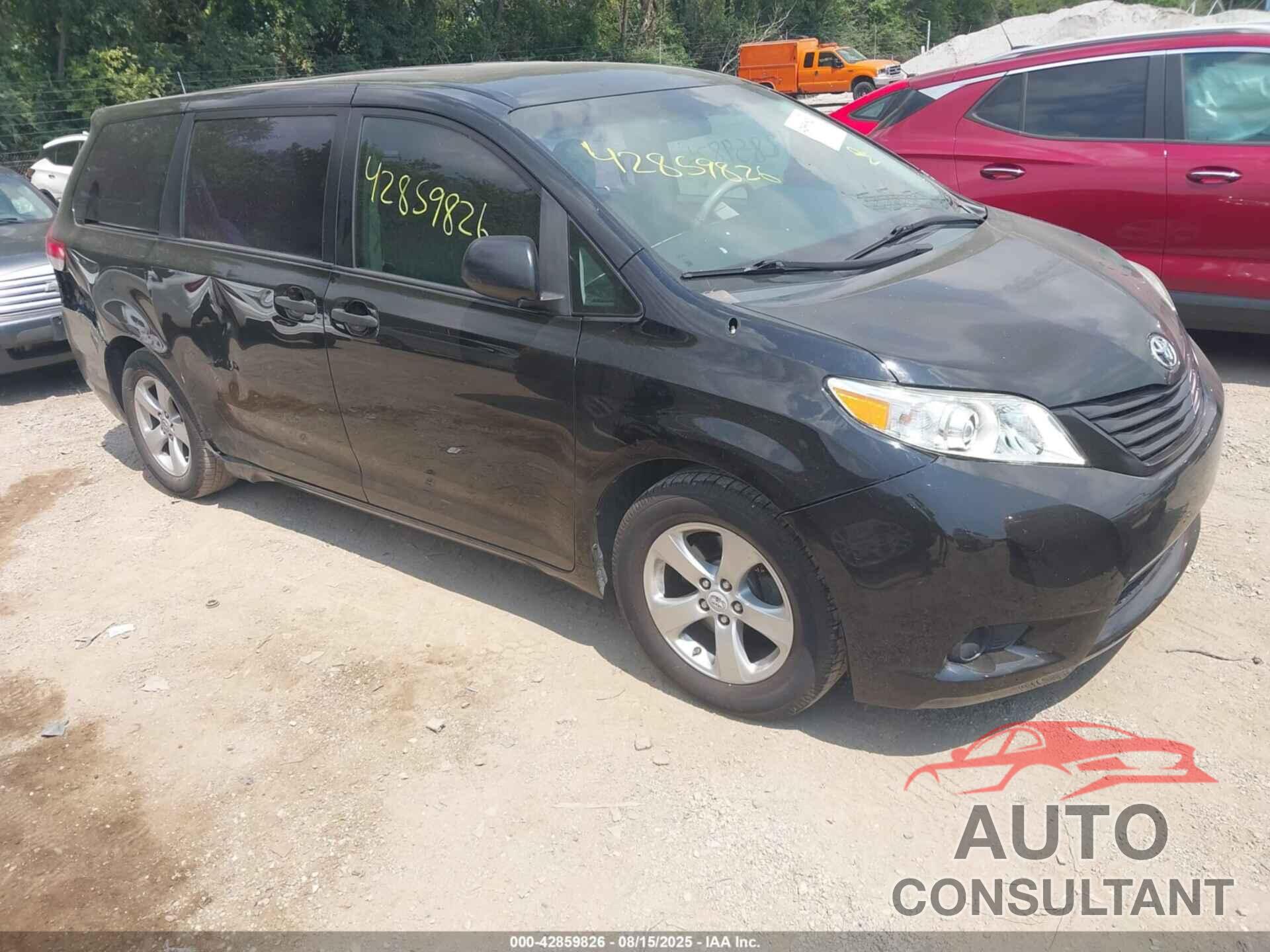 TOYOTA SIENNA 2011 - 5TDZK3DC4BS022784