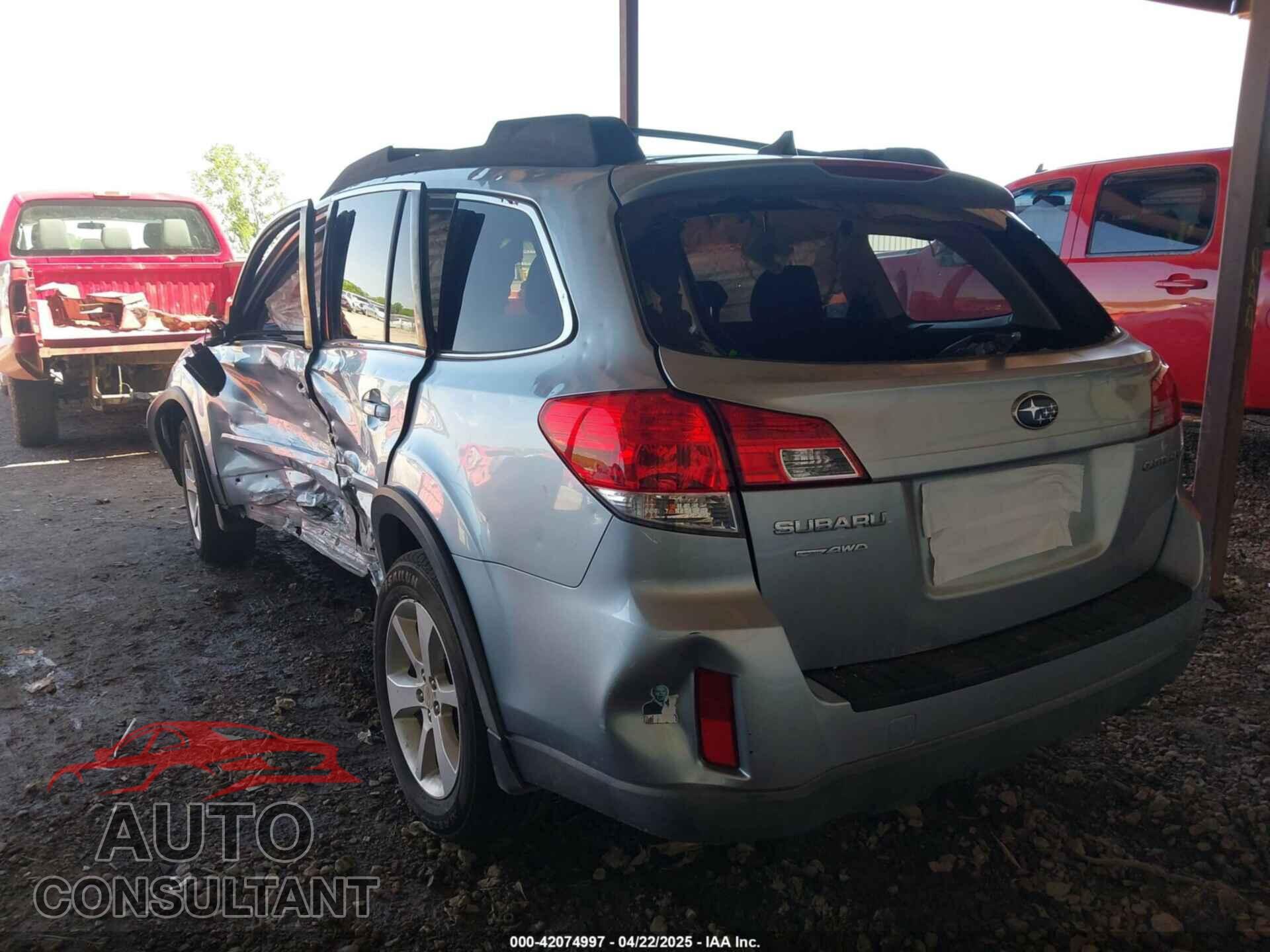 SUBARU OUTBACK 2014 - 4S4BRCCC9E3325561