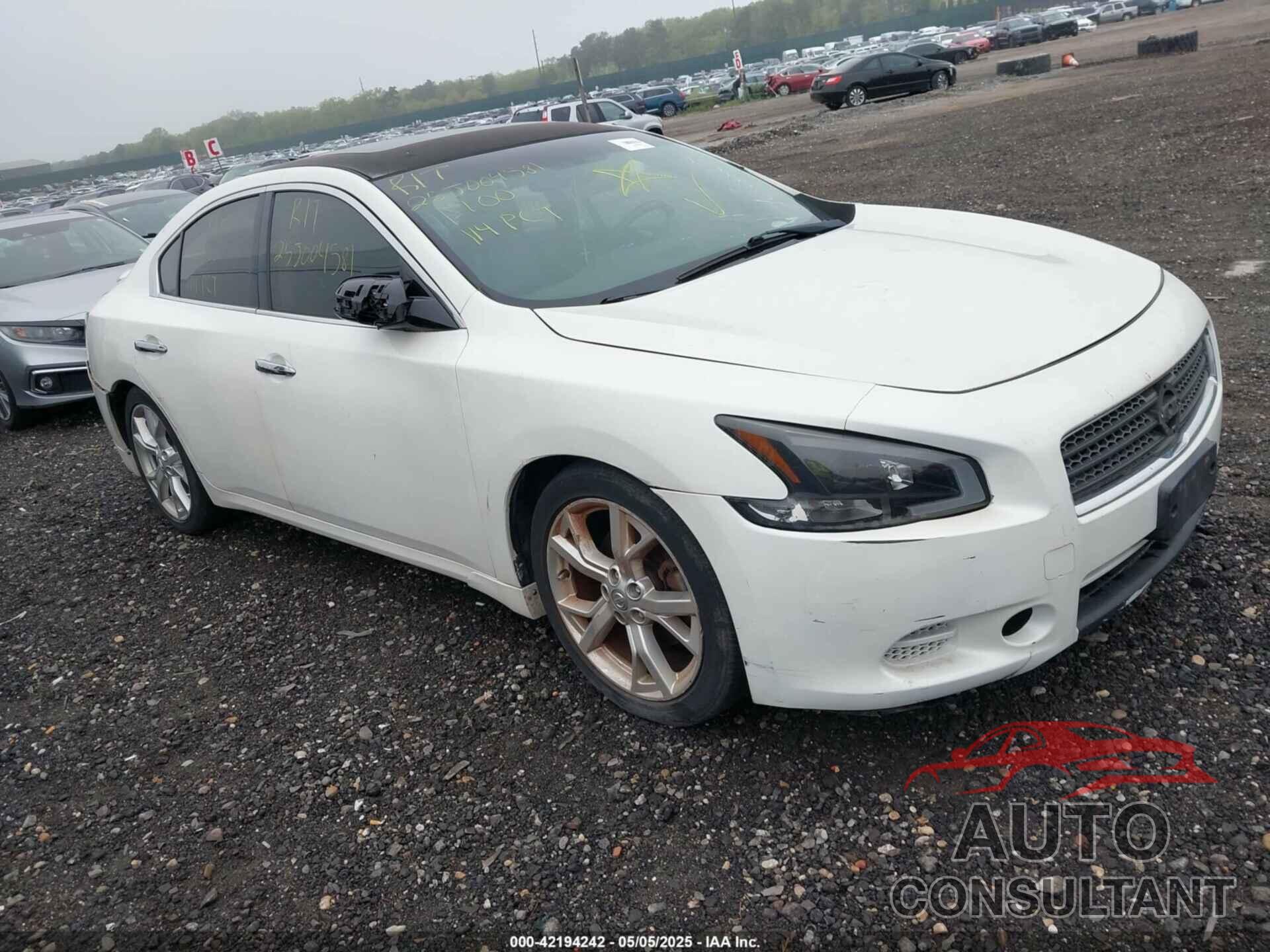 NISSAN MAXIMA 2012 - 1N4AA5APXCC811579