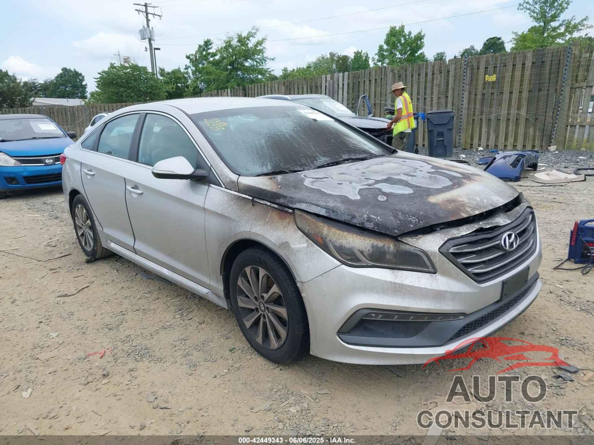 HYUNDAI SONATA 2015 - 5NPE34AF7FH218715