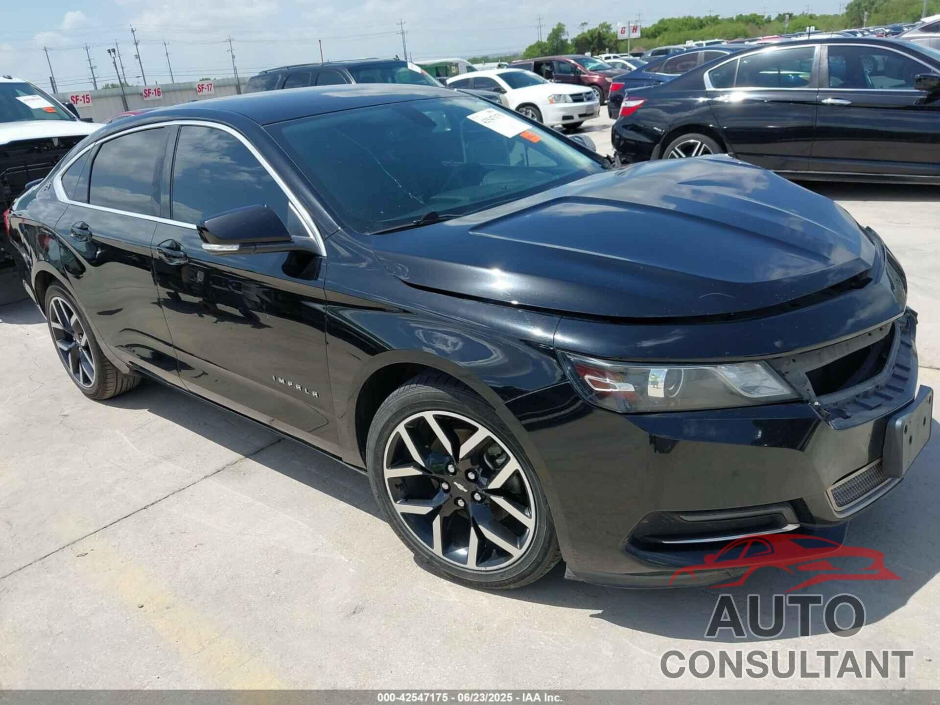 CHEVROLET IMPALA 2016 - 2G1115S32G9163554
