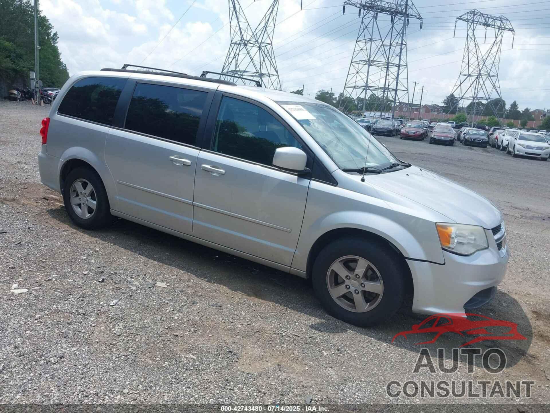 DODGE GRAND CARAVAN 2012 - 2C4RDGCG7CR180066