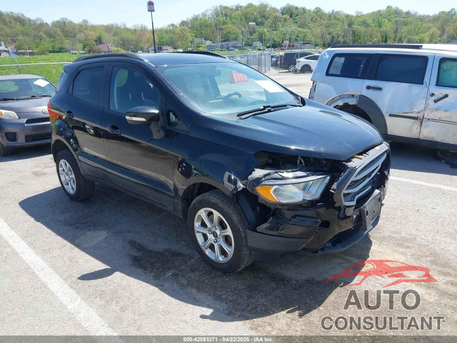 FORD ECOSPORT 2019 - MAJ6S3GL5KC256700