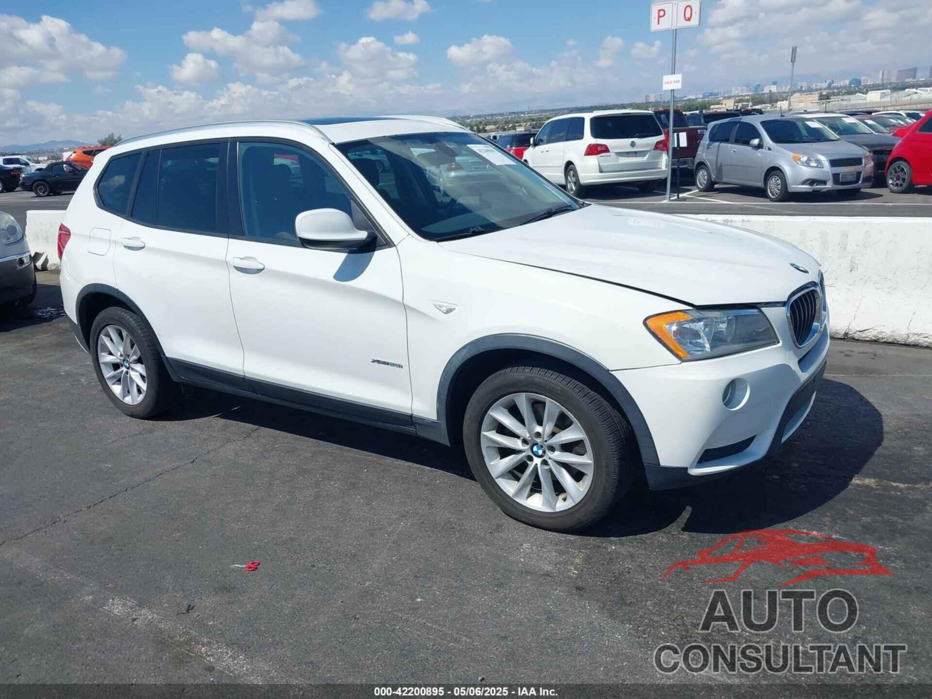 BMW X3 2013 - 5UXWX9C5XD0A14125