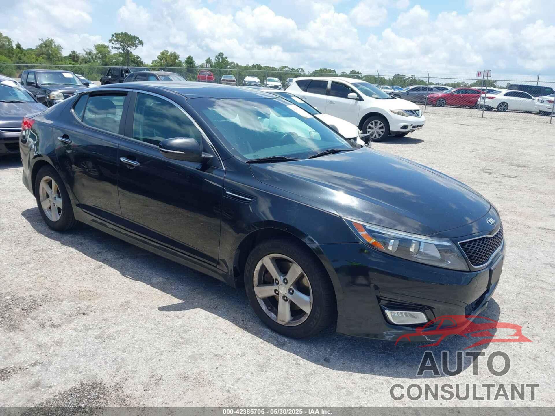 KIA OPTIMA 2015 - KNAGM4A77F5651513
