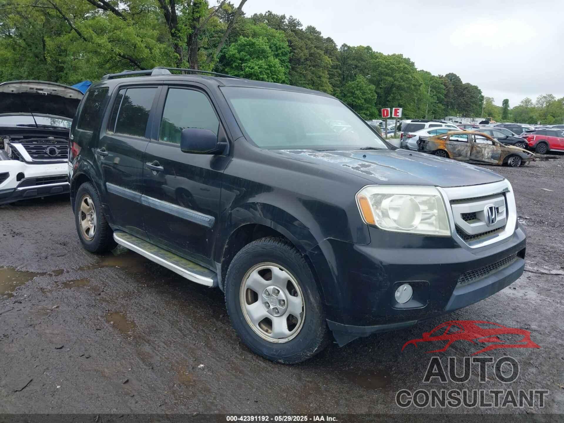 HONDA PILOT 2011 - 5FNYF4H22BB015022
