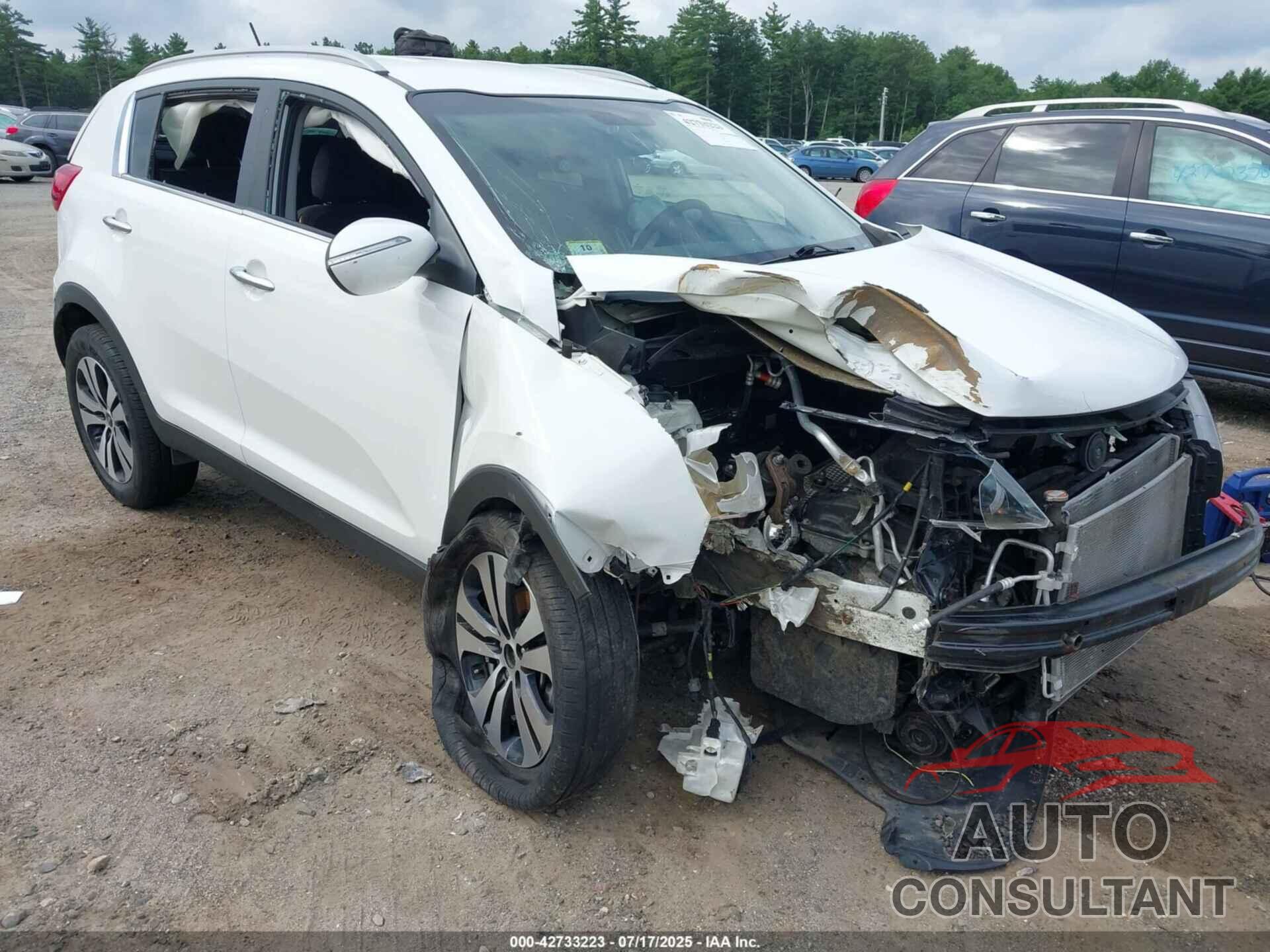 KIA SPORTAGE 2012 - KNDPC3A28C7329614