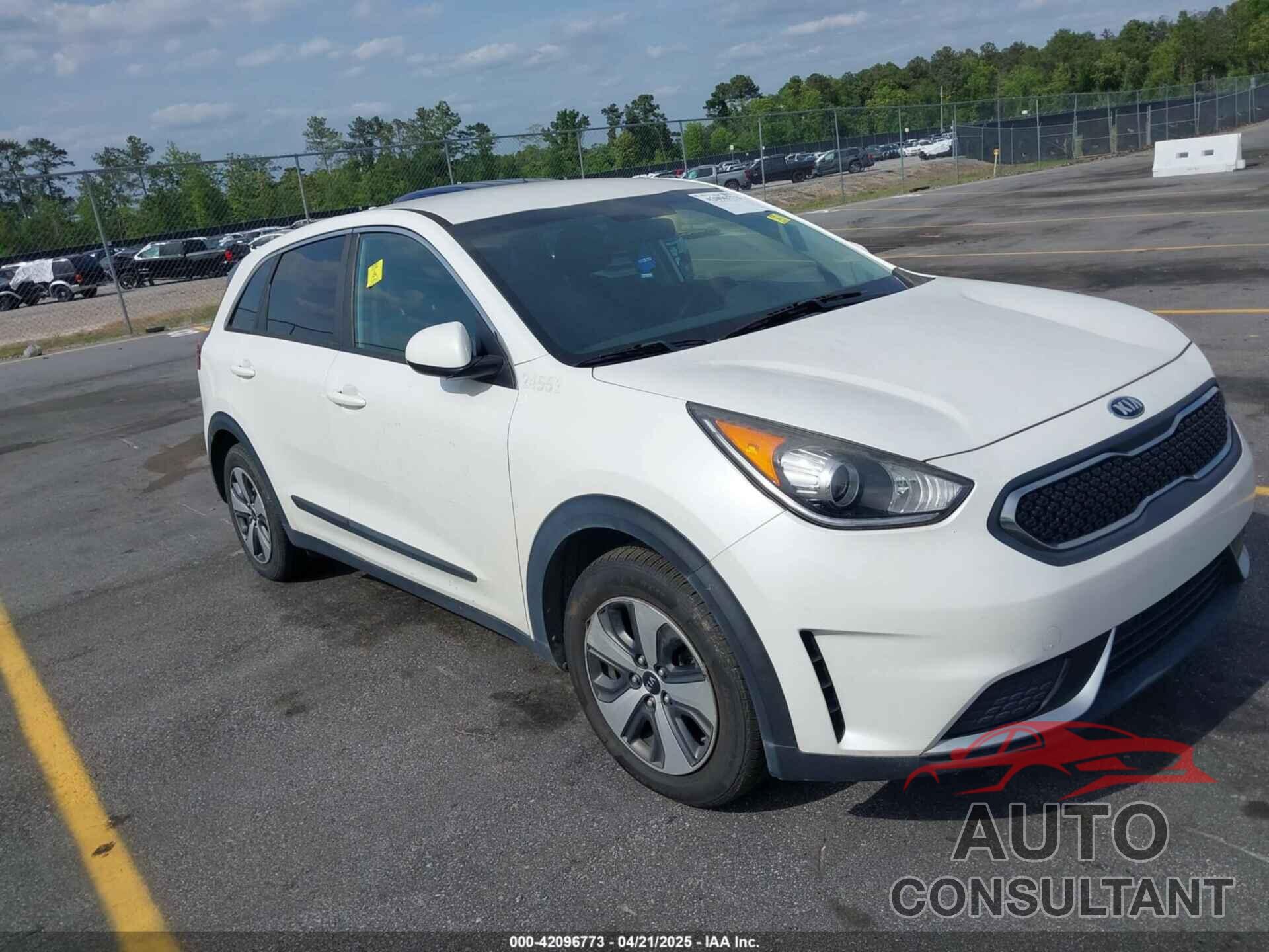 KIA NIRO 2018 - KNDCB3LC8J5118610