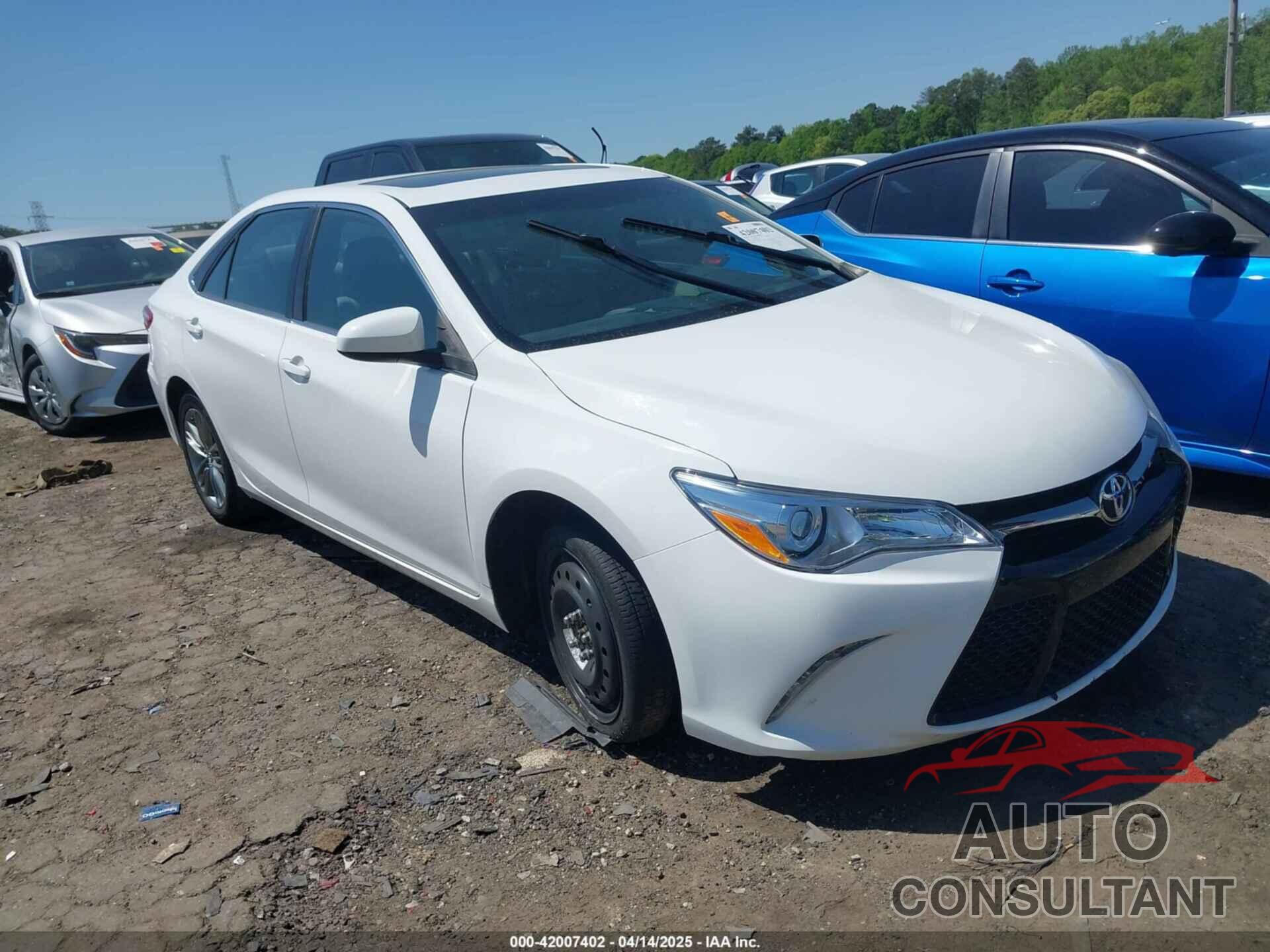 TOYOTA CAMRY 2017 - 4T1BF1FK3HU416047