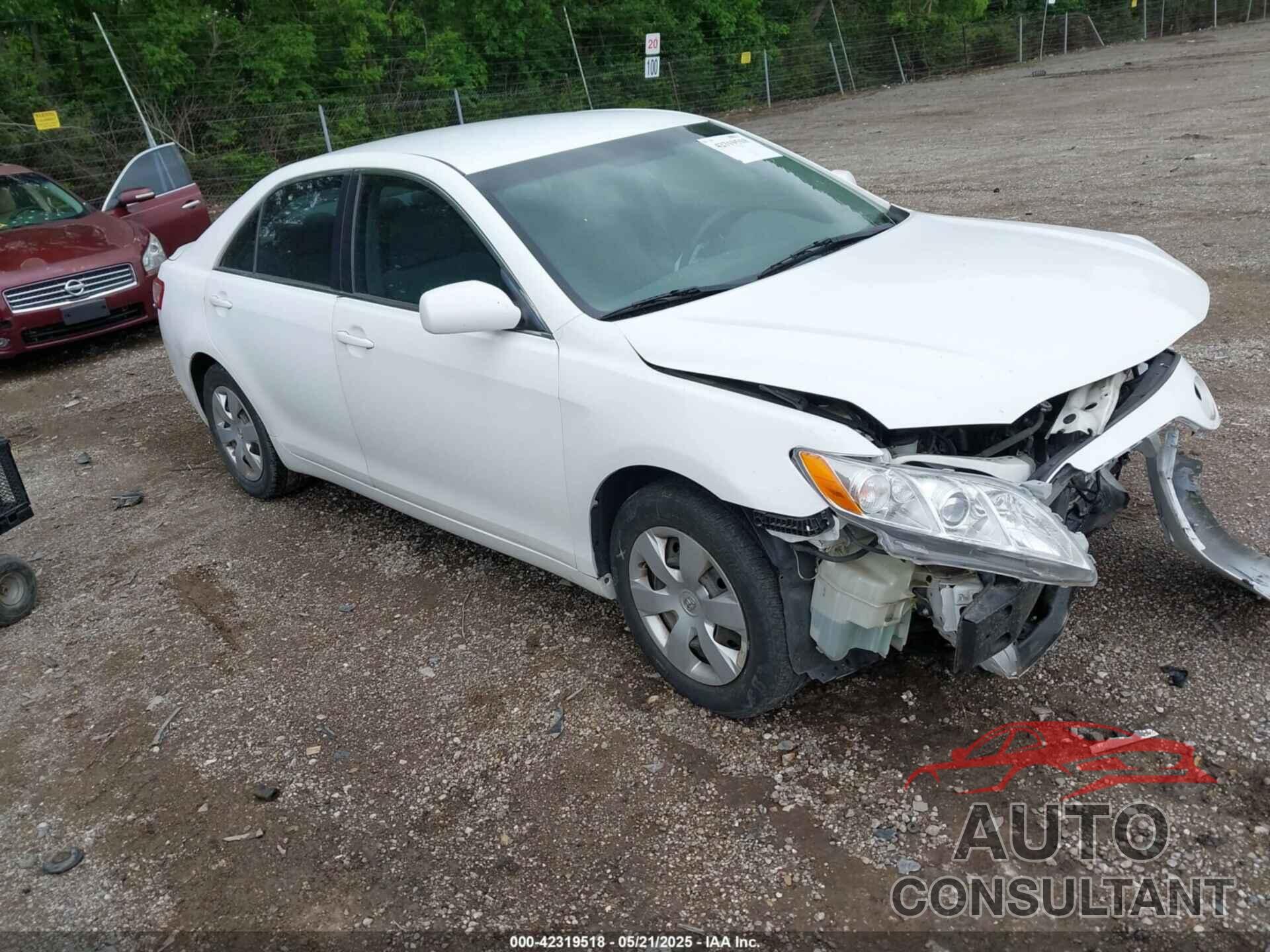 TOYOTA CAMRY 2009 - 4T1BE46K39U797940