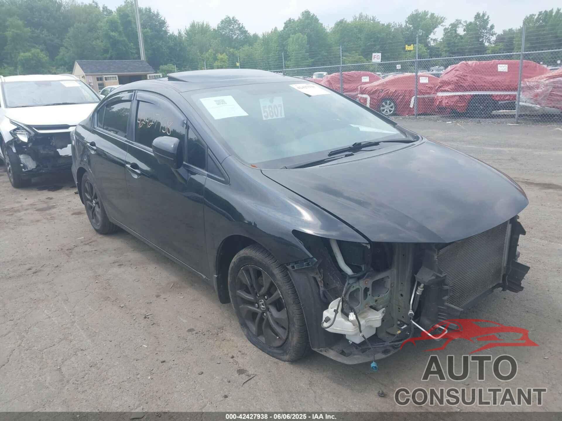 HONDA CIVIC 2015 - 19XFB2F87FE232186