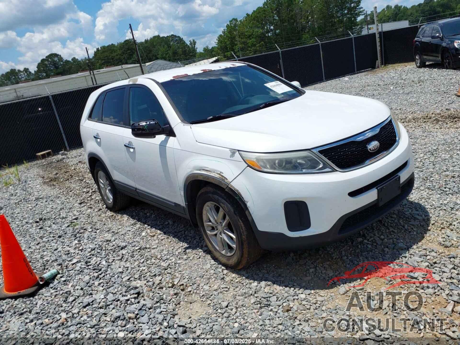 KIA SORENTO 2014 - 5XYKT3A62EG488129
