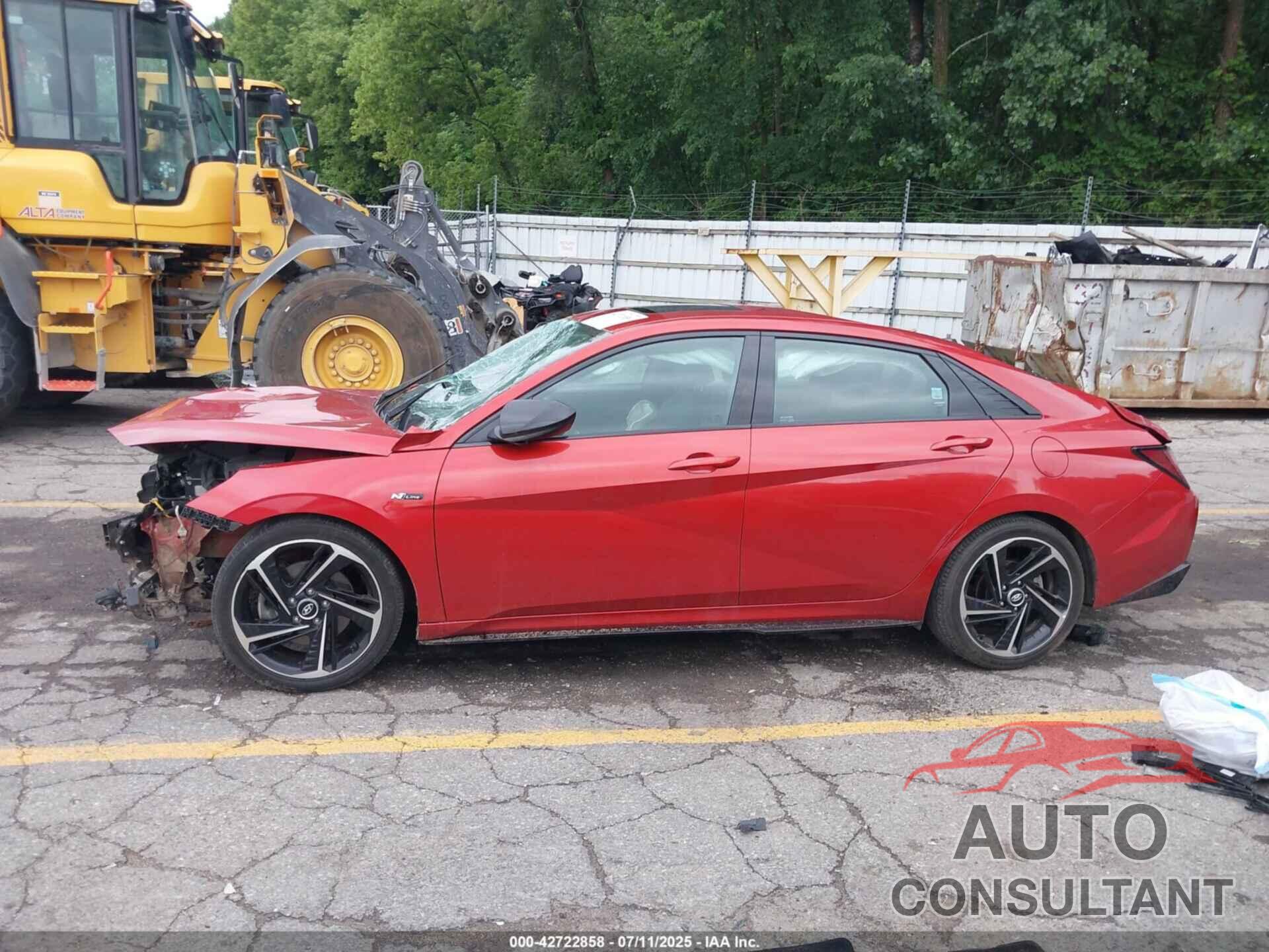 HYUNDAI ELANTRA 2021 - KMHLR4AF5MU175383