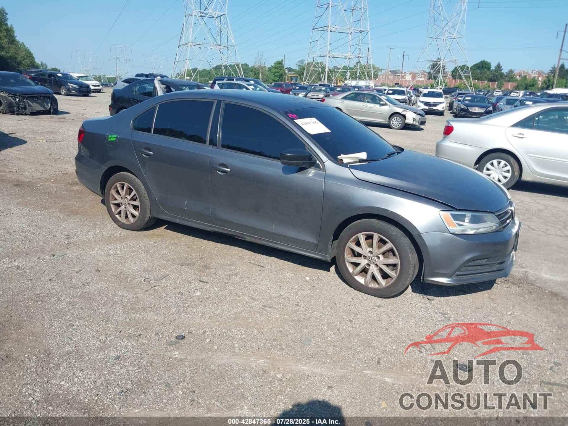 VOLKSWAGEN JETTA 2015 - 3VWD17AJ0FM230803