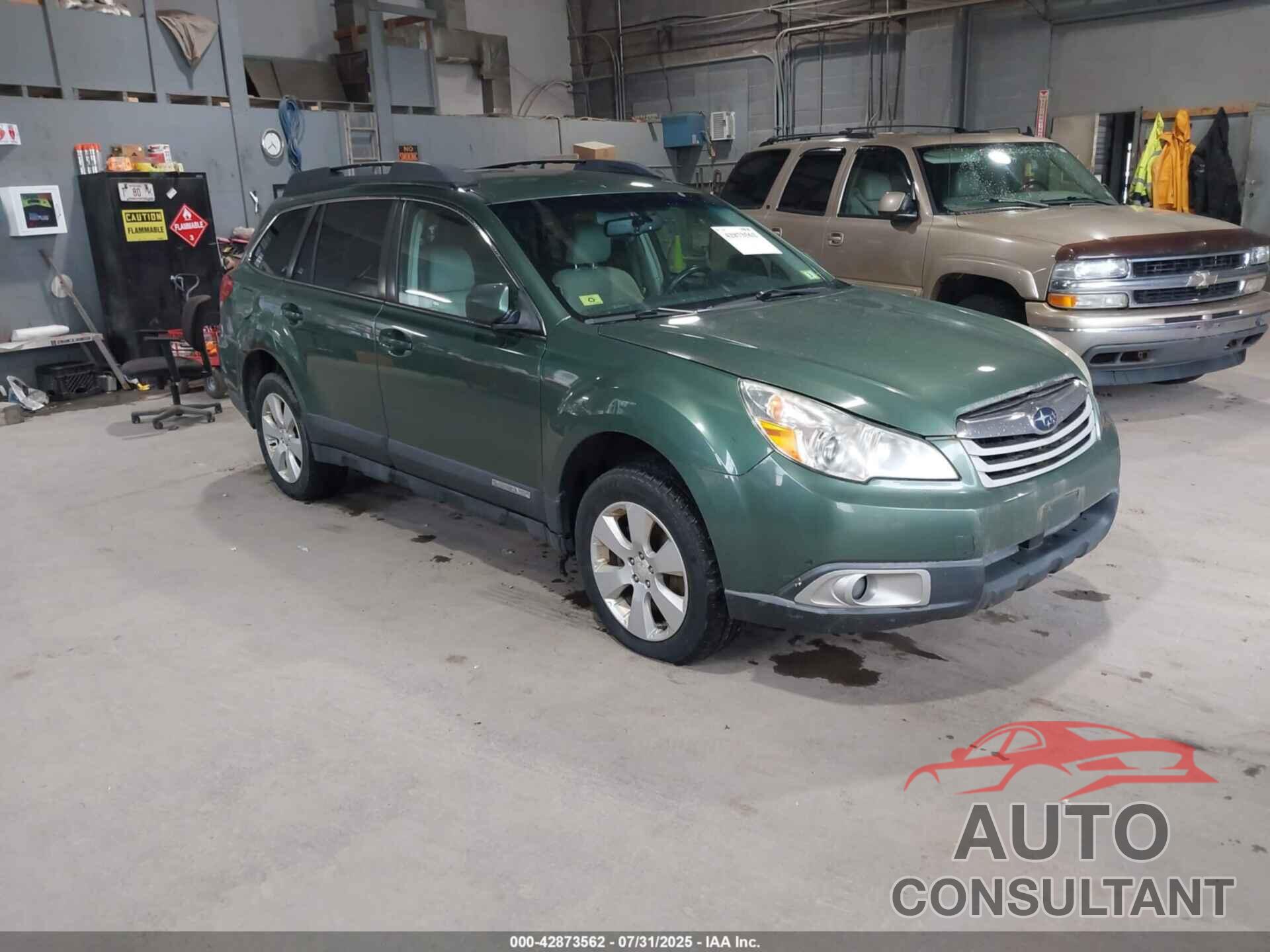 SUBARU OUTBACK 2011 - 4S4BRBCC1B3331392