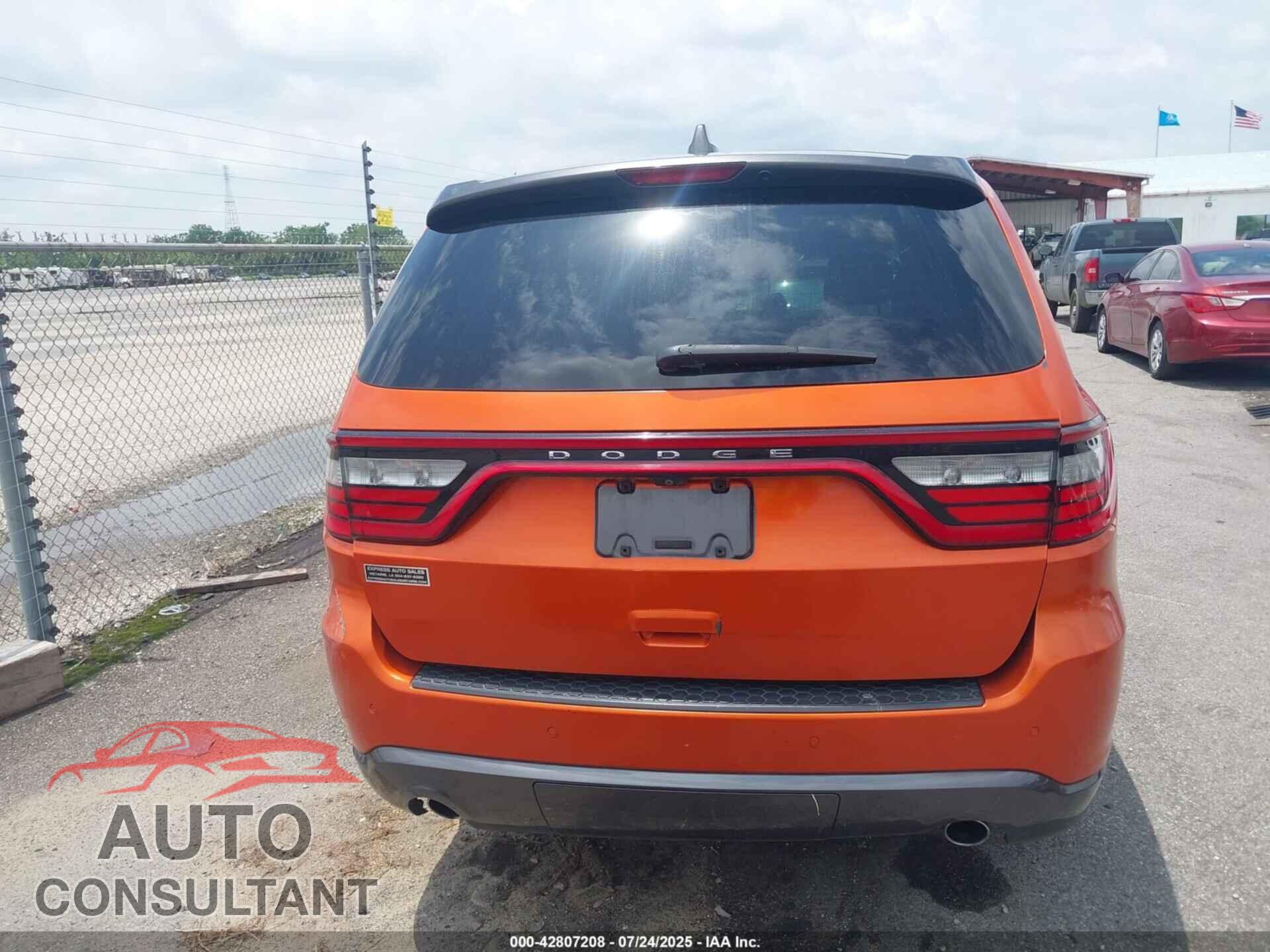 DODGE DURANGO 2017 - 1C4RDJDG7HC917780