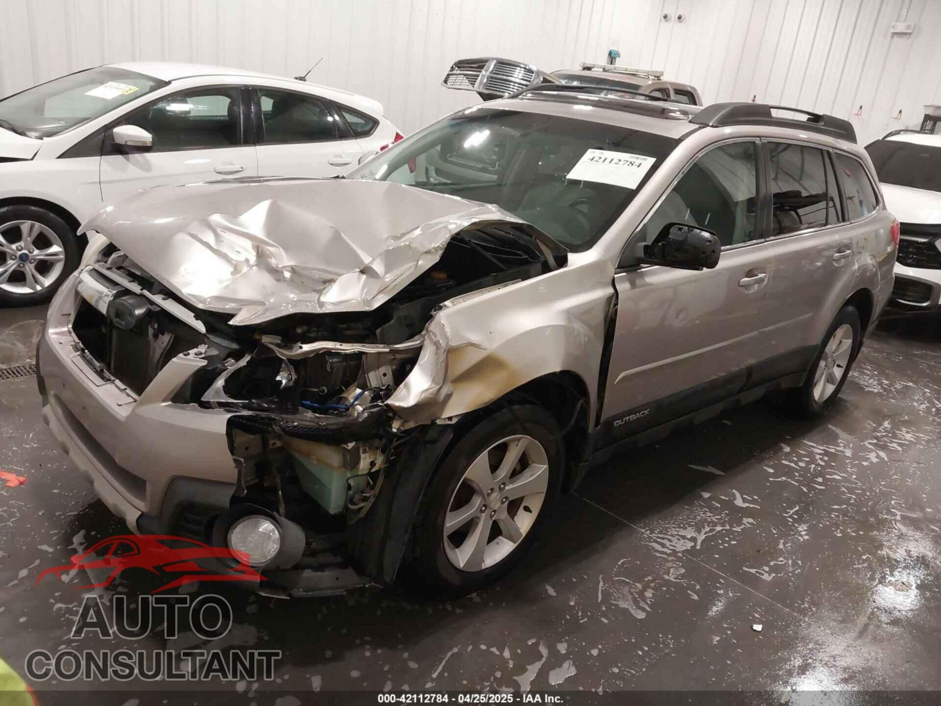 SUBARU OUTBACK 2014 - 4S4BRBLC7E3279206