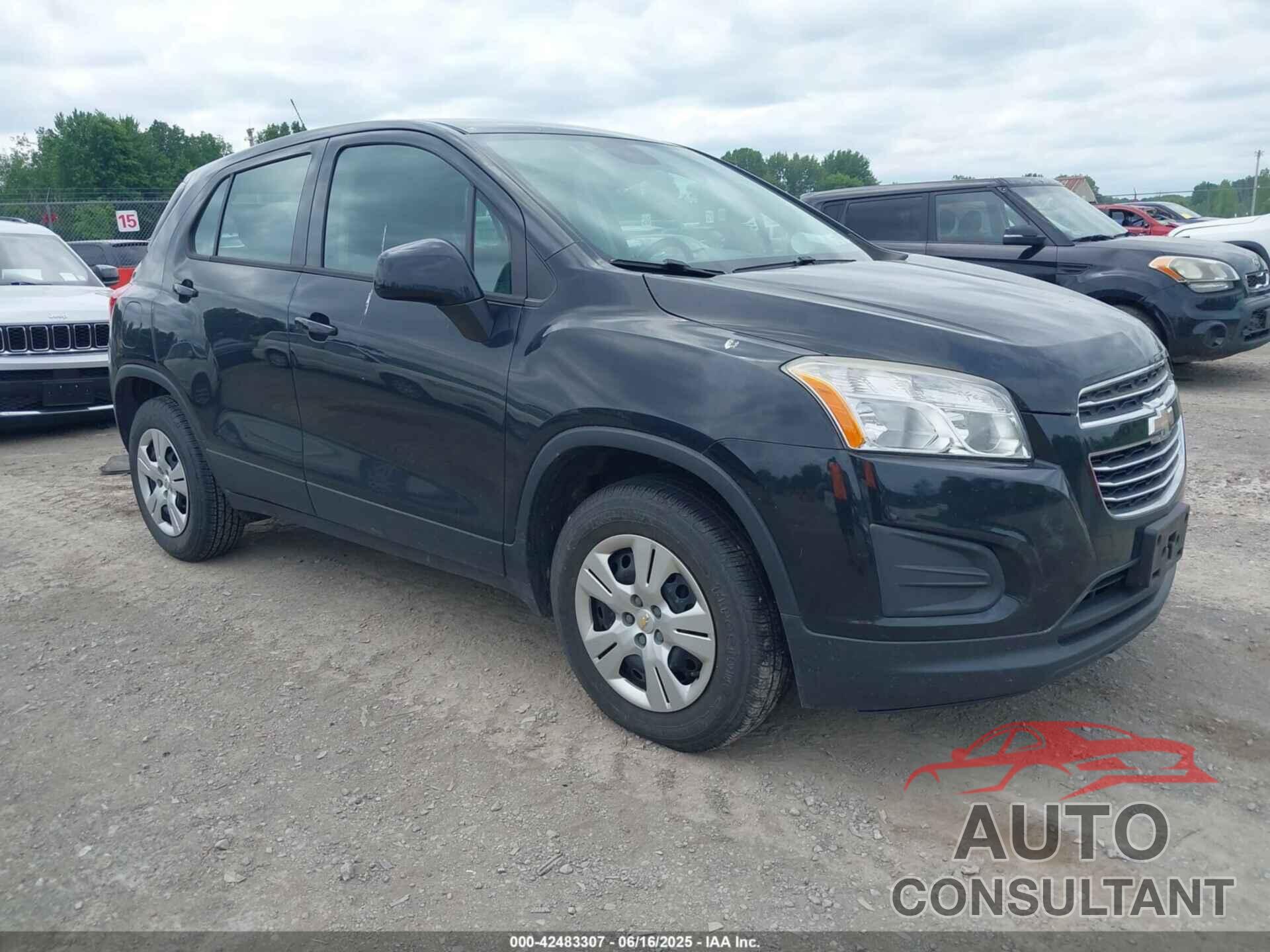 CHEVROLET TRAX 2016 - KL7CJKSB2GB732789