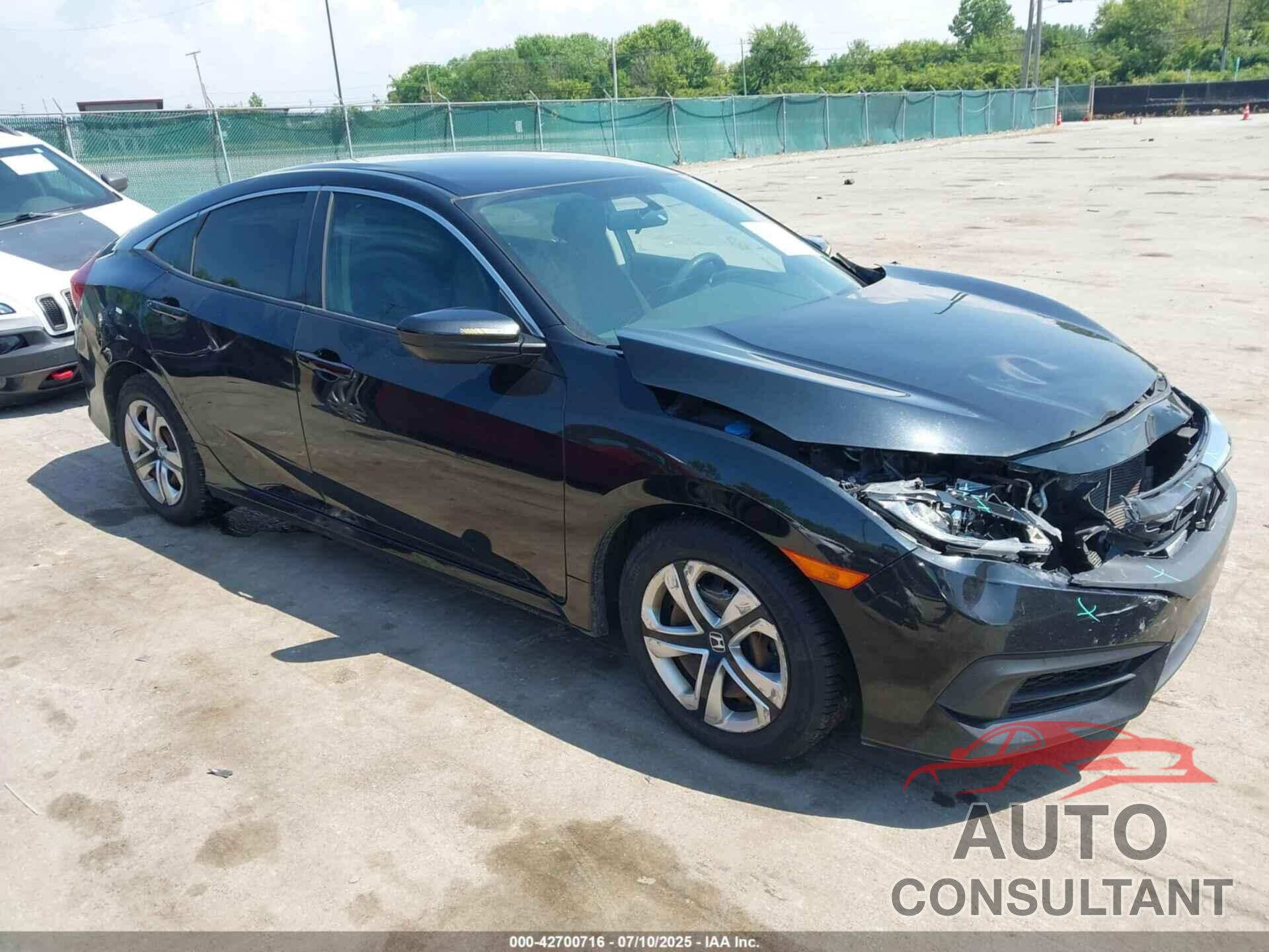 HONDA CIVIC 2018 - 2HGFC2F52JH581158
