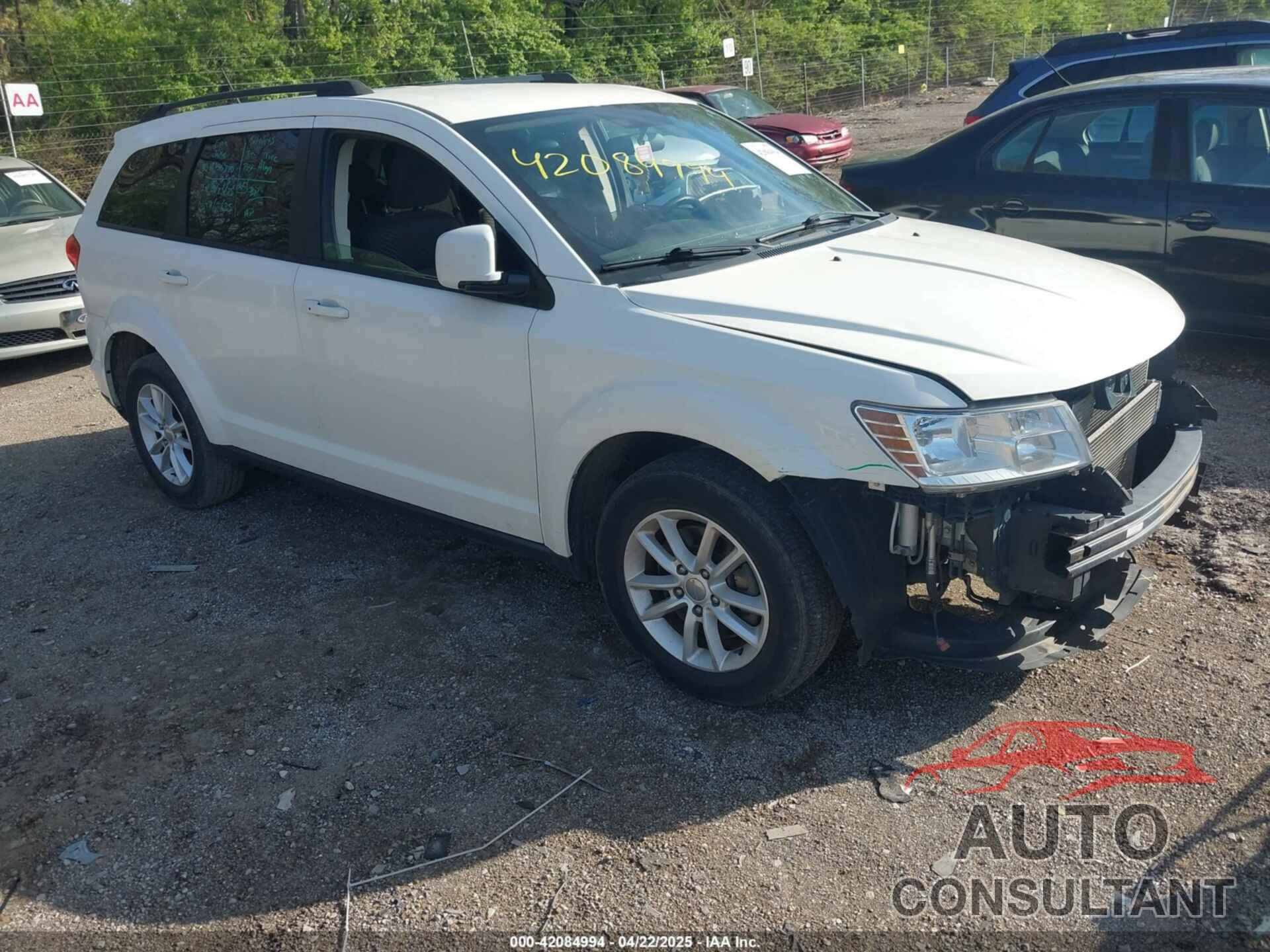 DODGE JOURNEY 2017 - 3C4PDCBG9HT589904