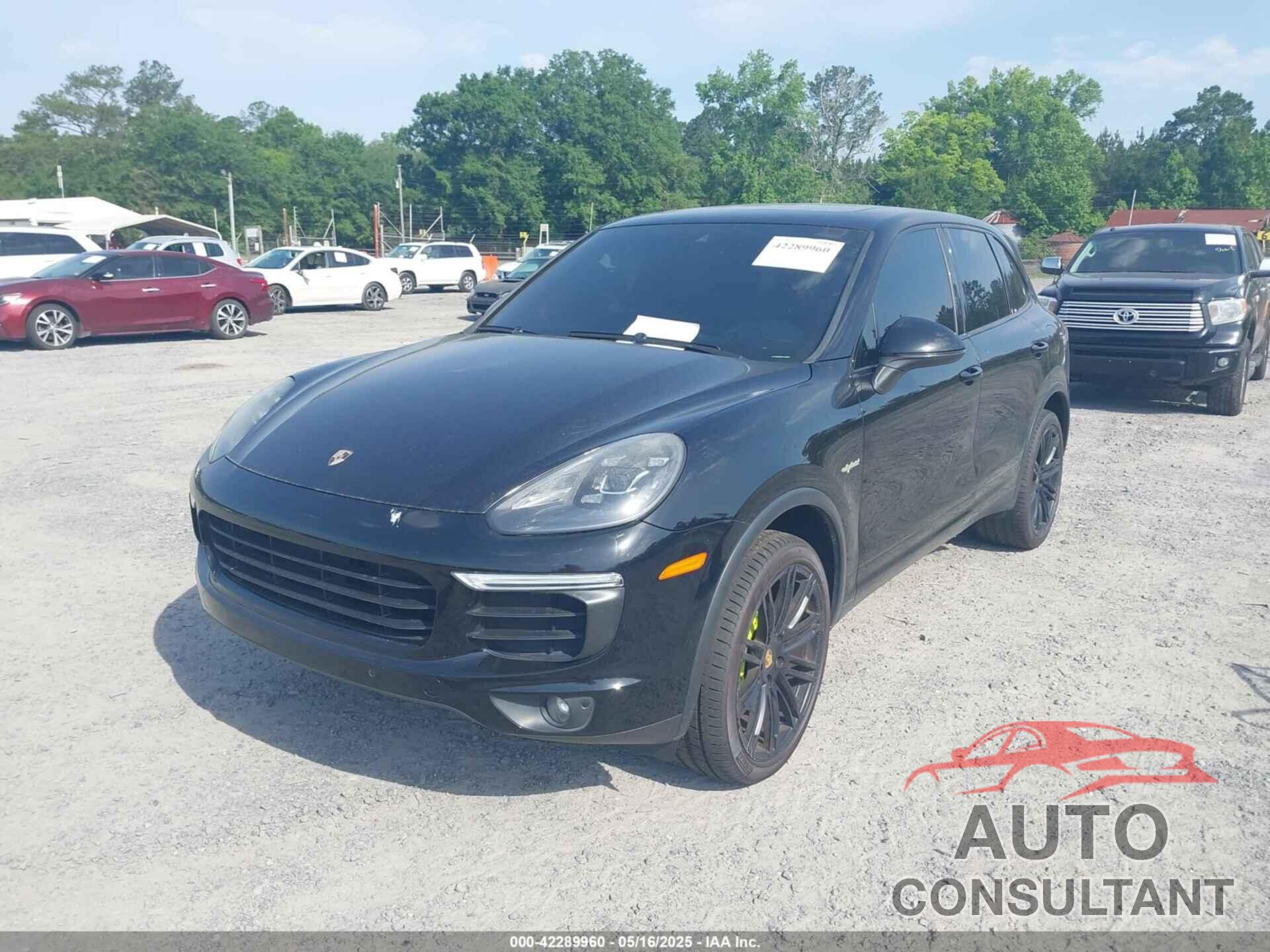 PORSCHE CAYENNE E-HYBRID 2016 - WP1AE2A27GLA59572