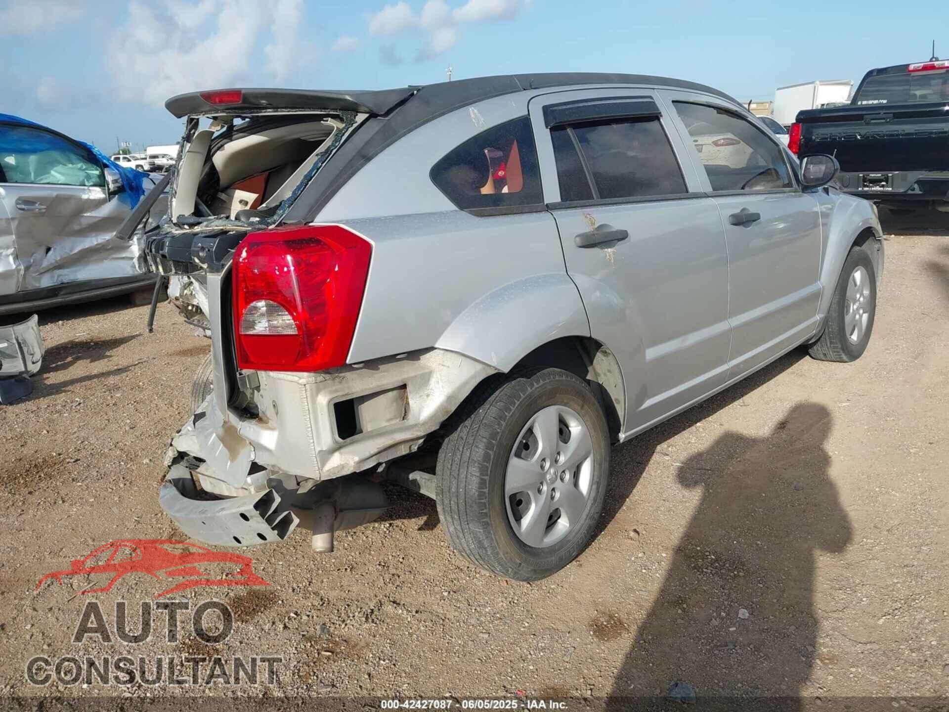 DODGE CALIBER 2012 - 1C3CDWBA8CD529787