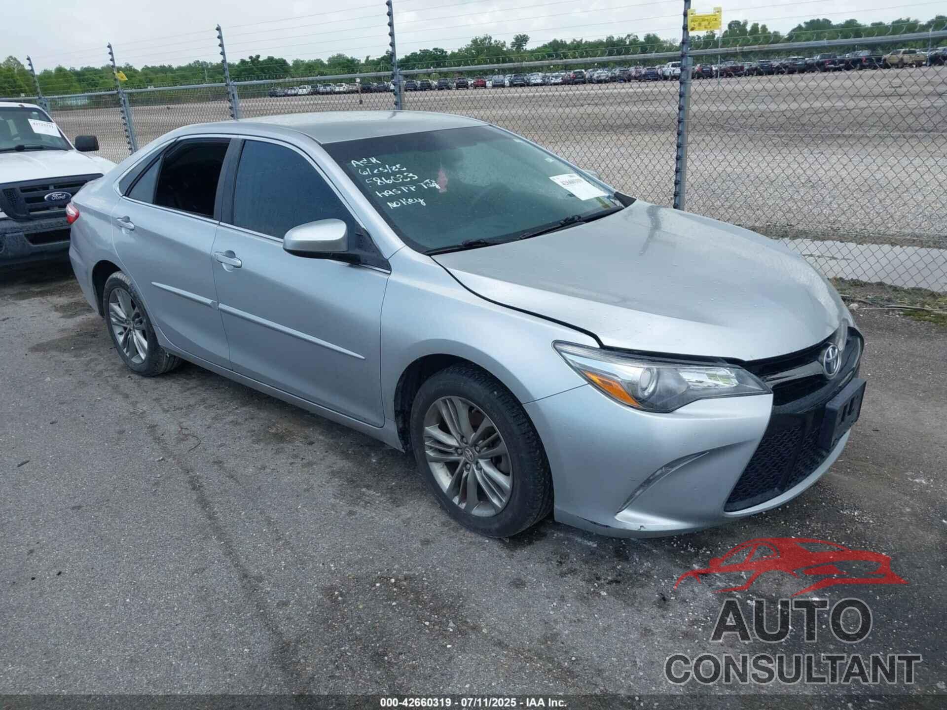 TOYOTA CAMRY 2016 - 4T1BF1FKXGU586033