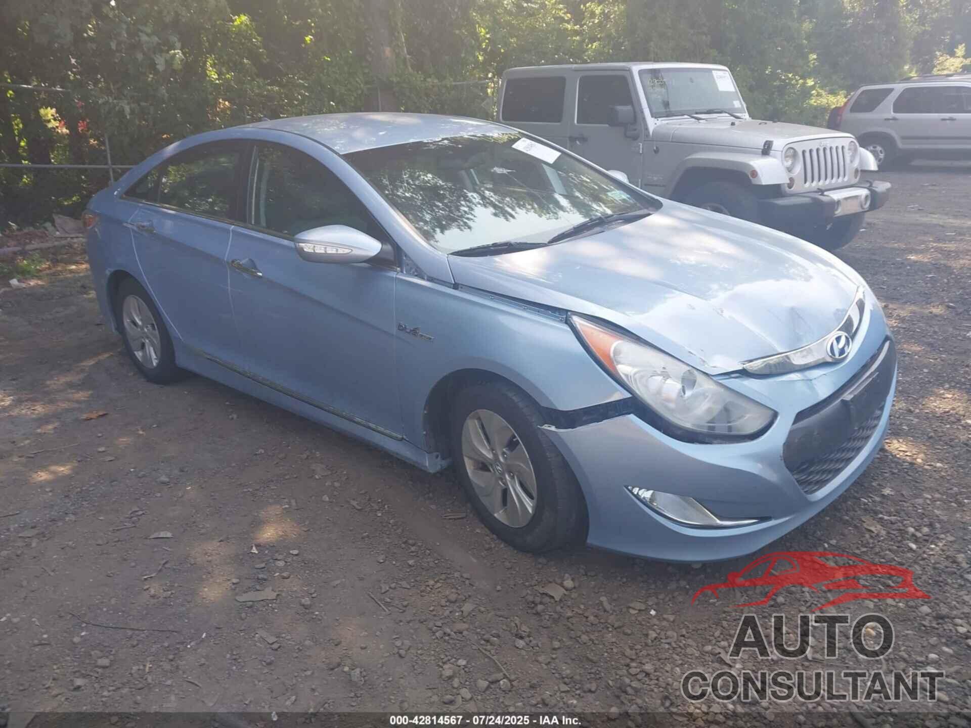 HYUNDAI SONATA HYBRID 2014 - KMHEC4A47EA117643