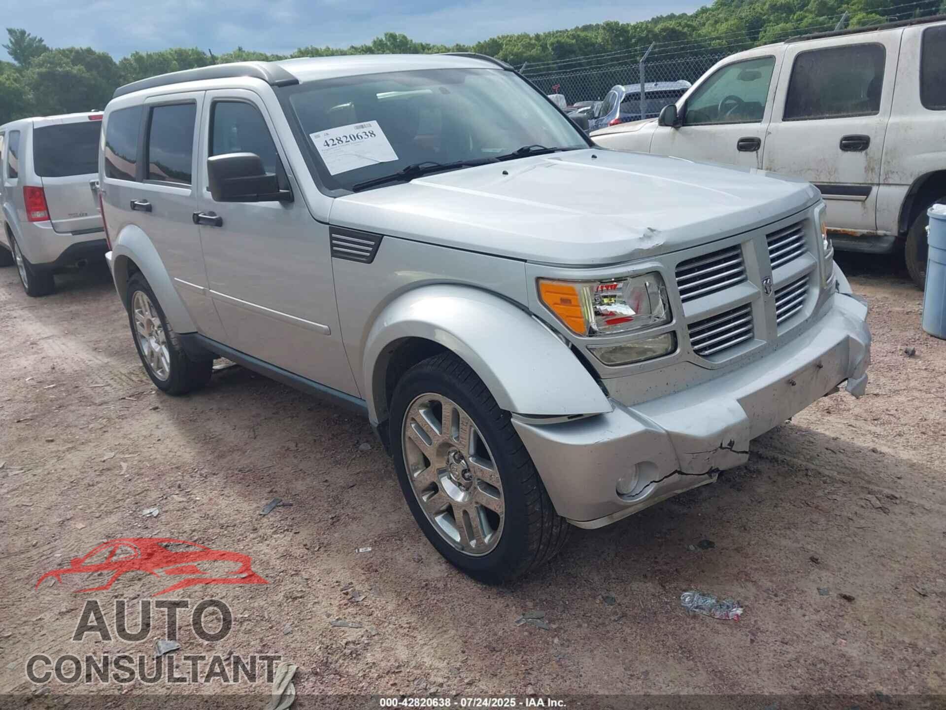 DODGE NITRO 2011 - 1D4PU4GK7BW598544
