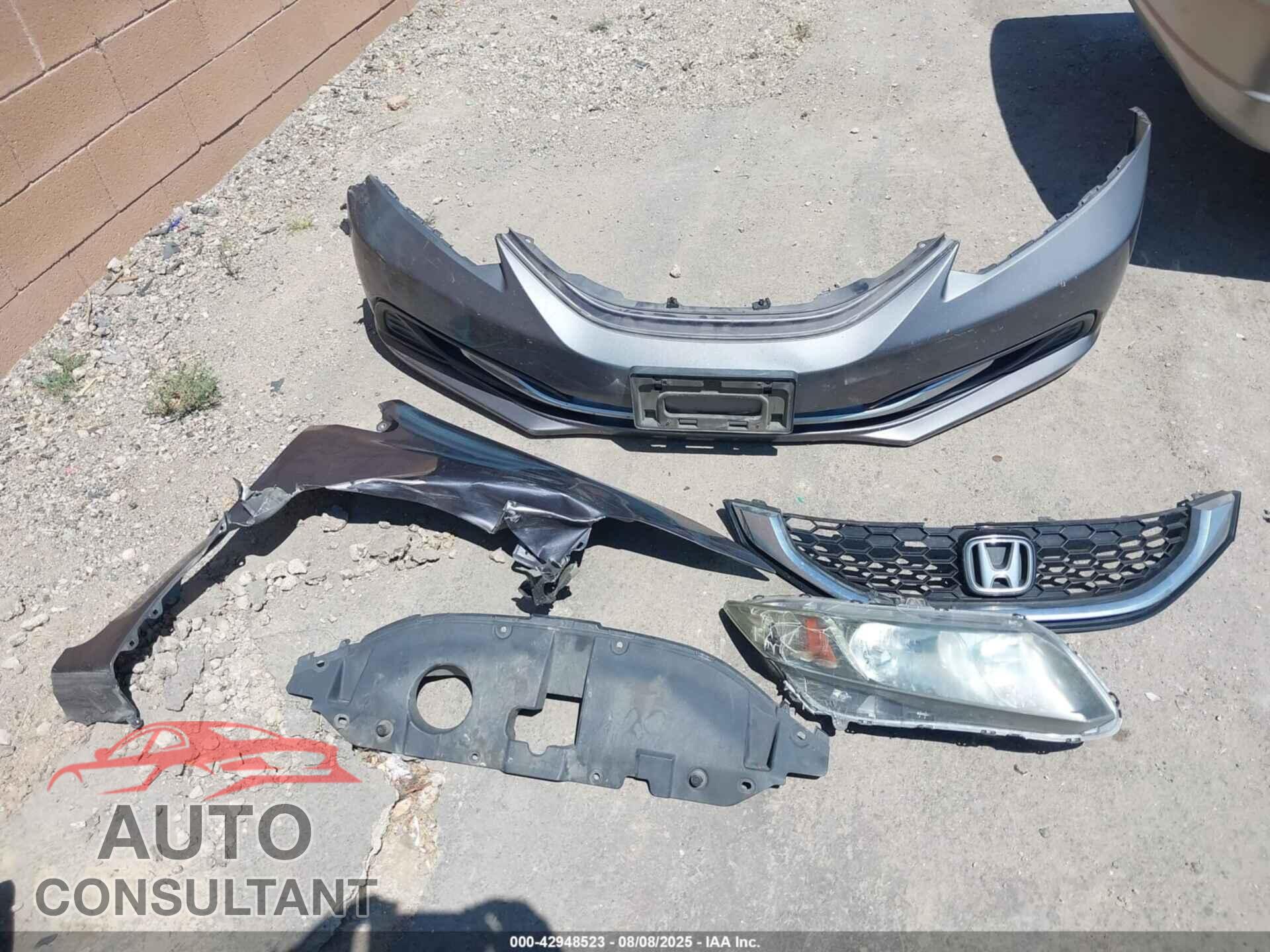 HONDA CIVIC 2014 - 19XFB2F83EE238713