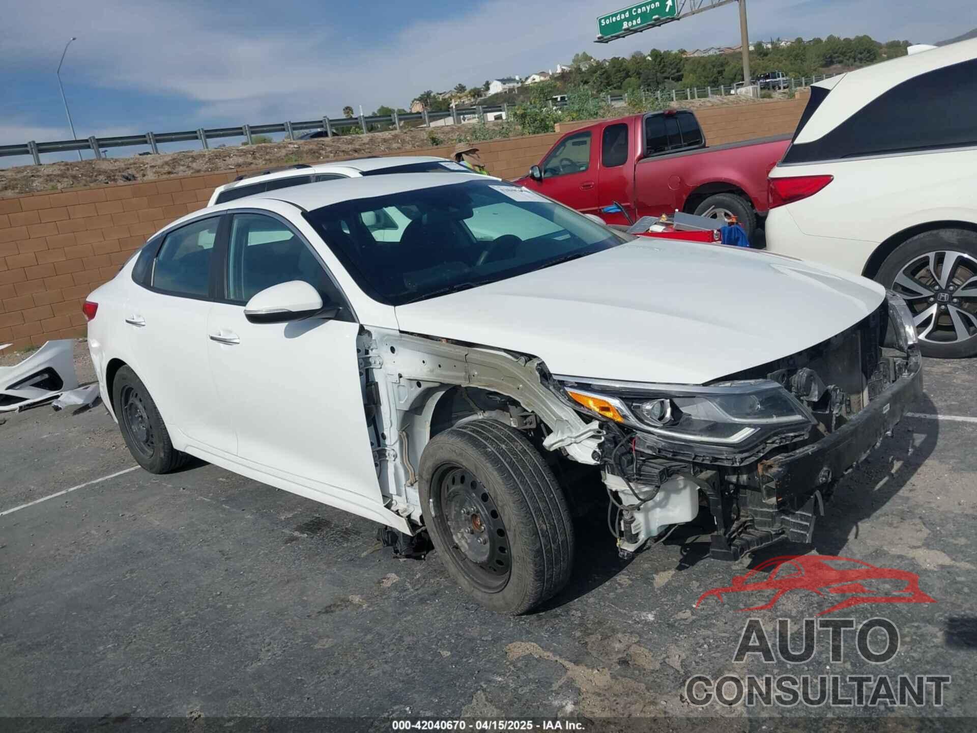 KIA OPTIMA 2020 - 5XXGT4L33LG404478