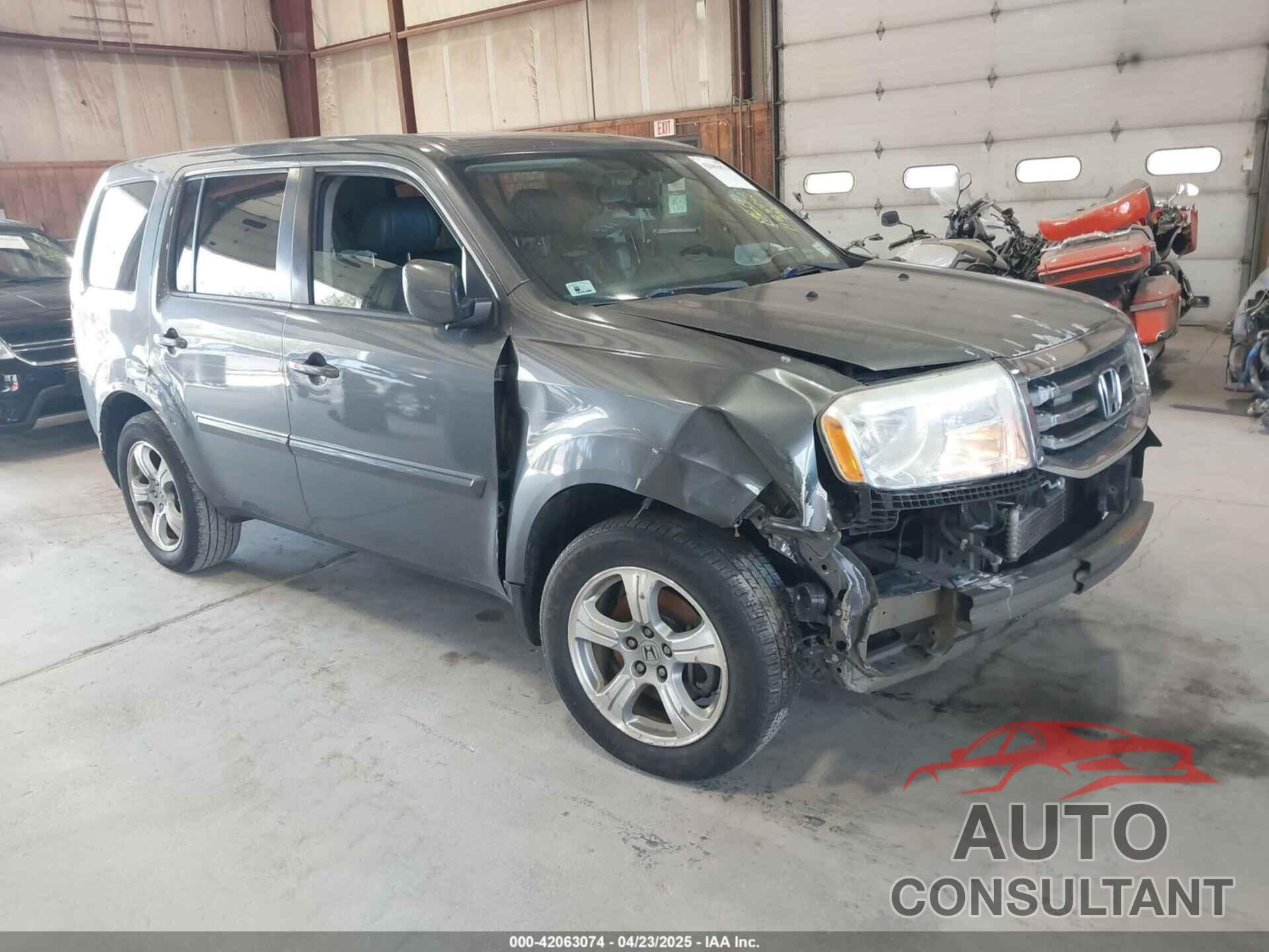HONDA PILOT 2013 - 5FNYF4H59DB065915