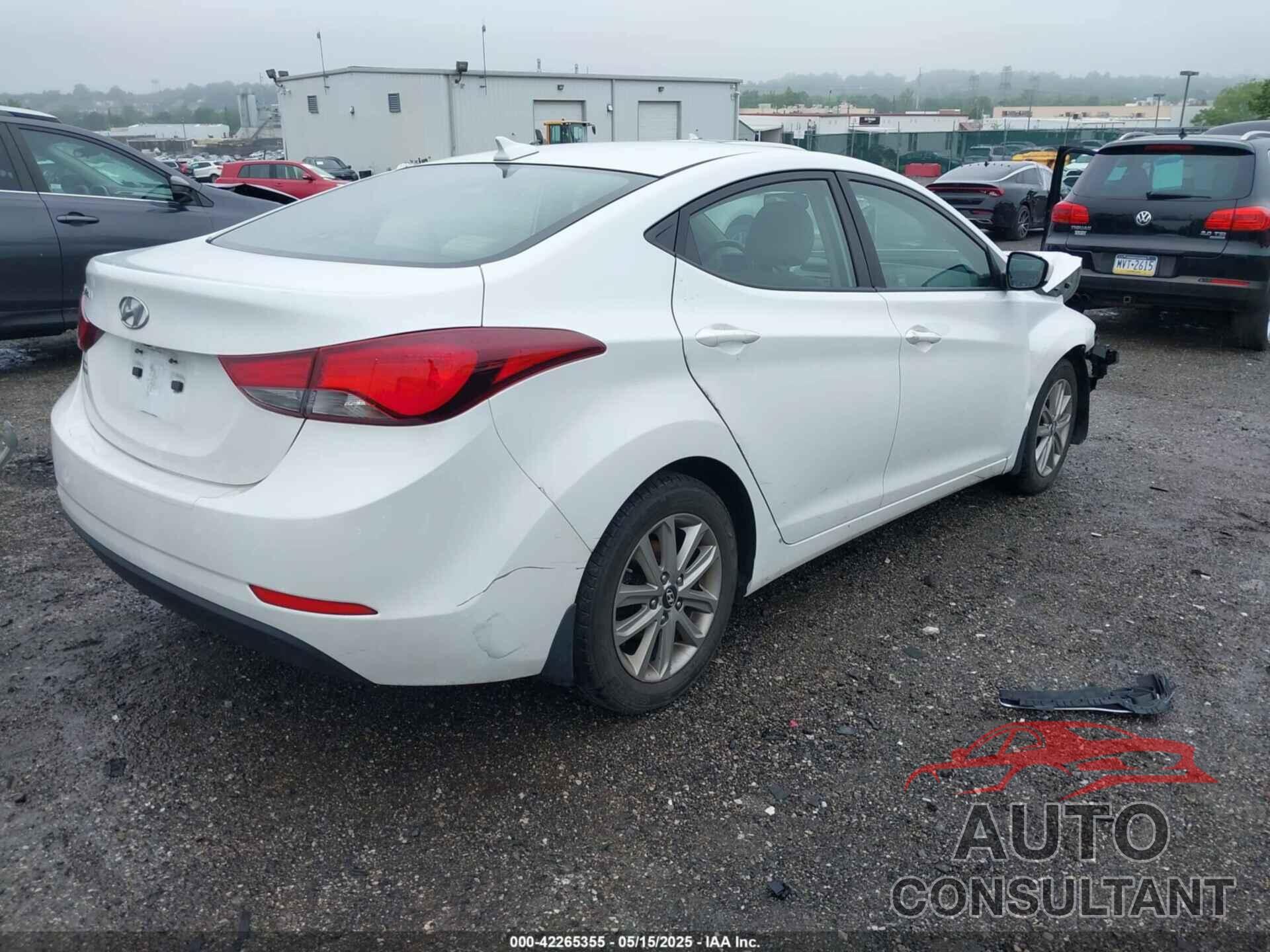 HYUNDAI ELANTRA 2016 - 5NPDH4AE2GH654376