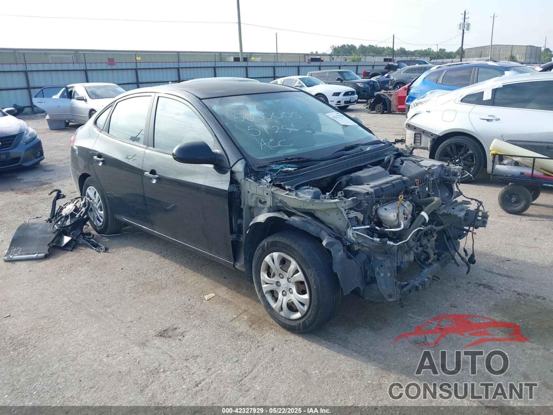 HYUNDAI ELANTRA 2009 - KMHDU46D79U806104
