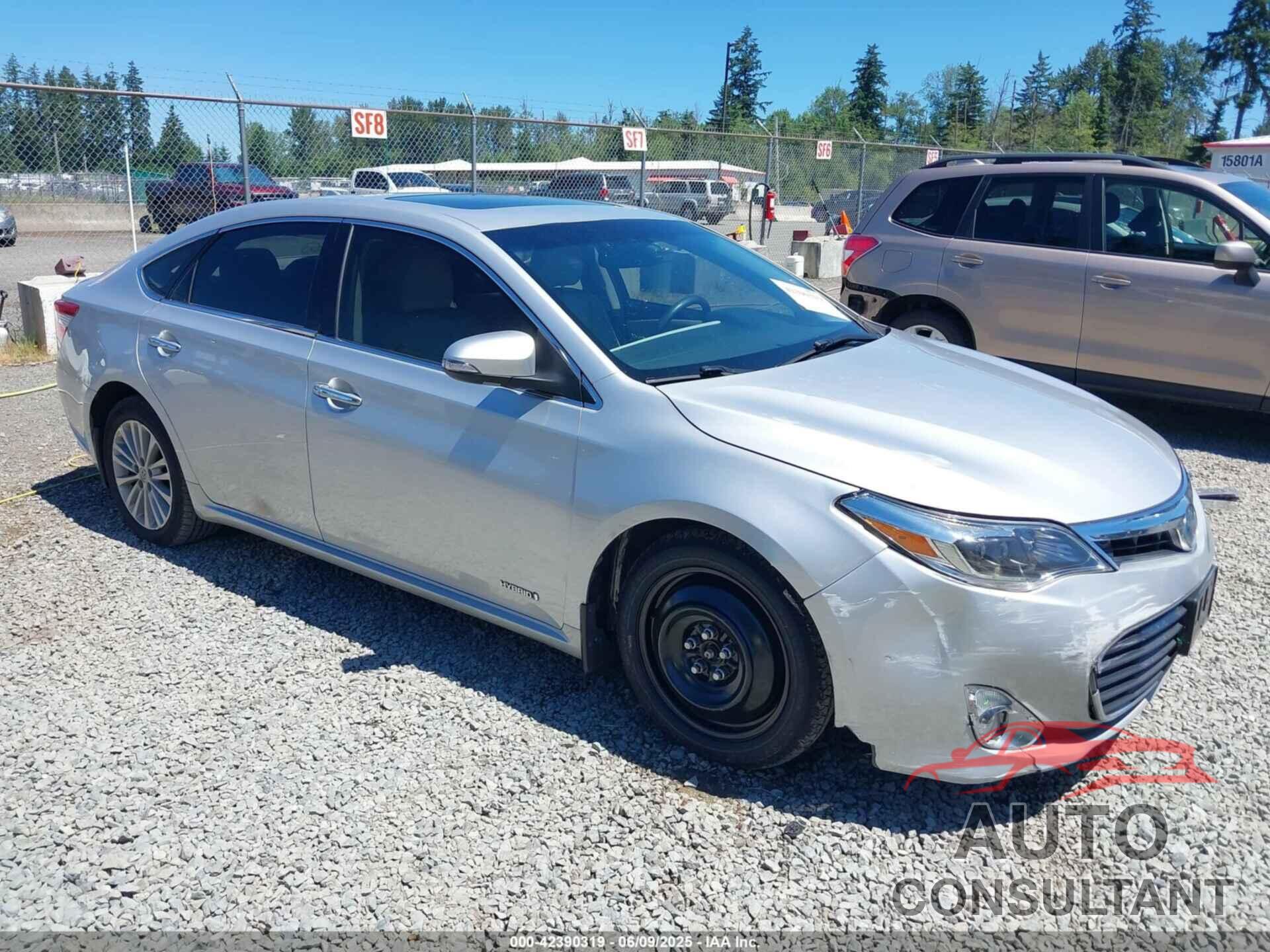 TOYOTA AVALON HYBRID 2014 - 4T1BD1EB5EU018969