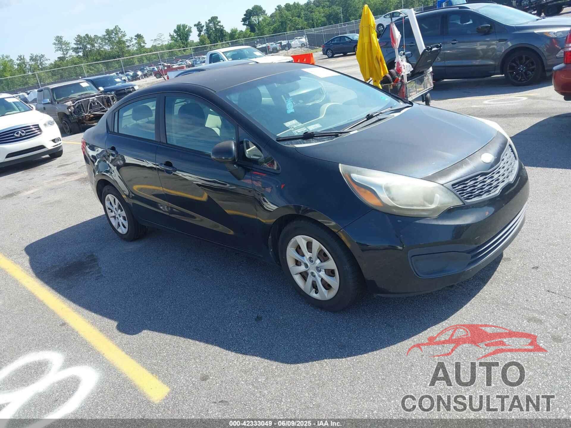 KIA RIO 2013 - KNADM4A33D6219766