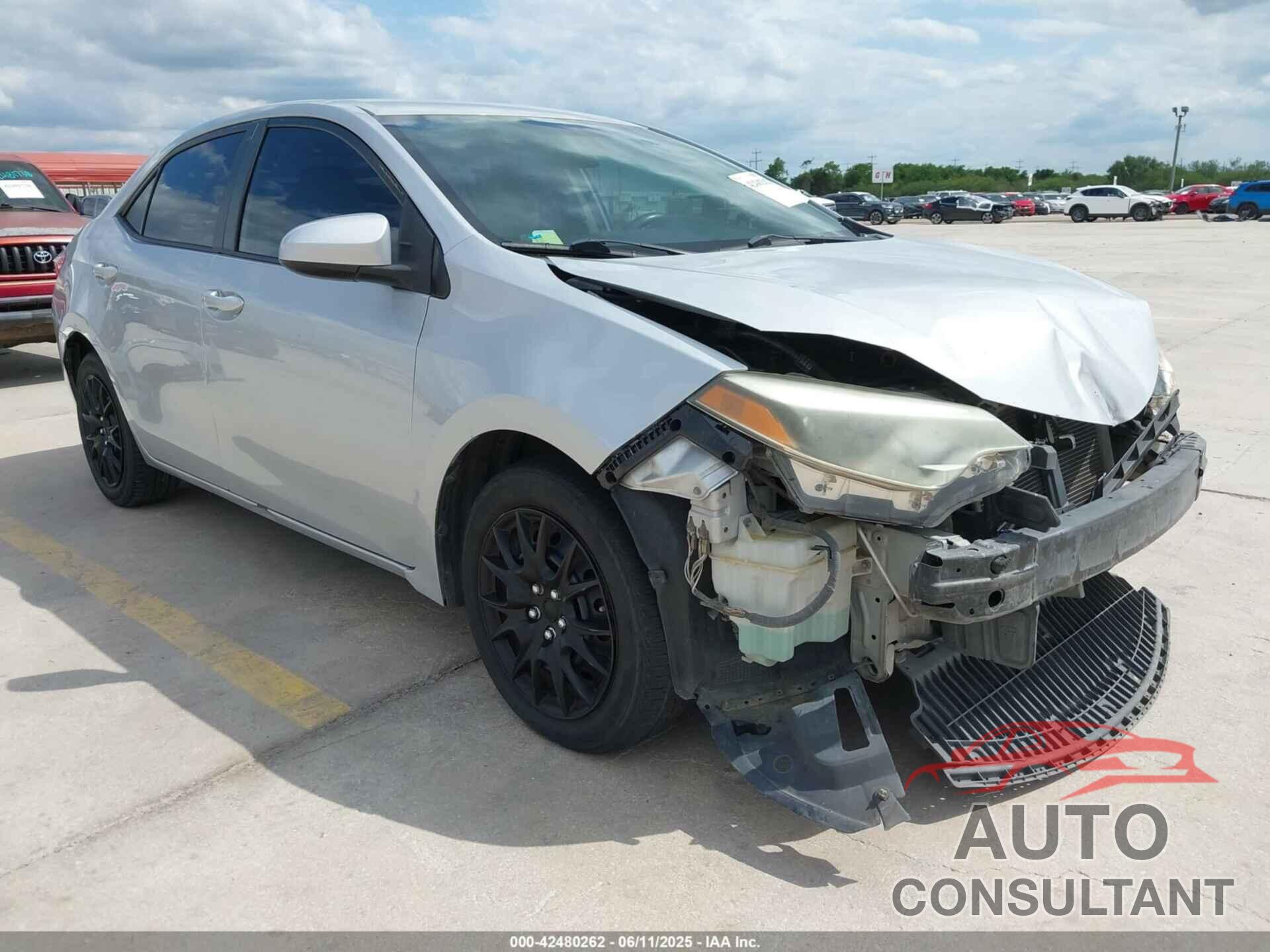 TOYOTA COROLLA 2015 - 2T1BURHE8FC308002