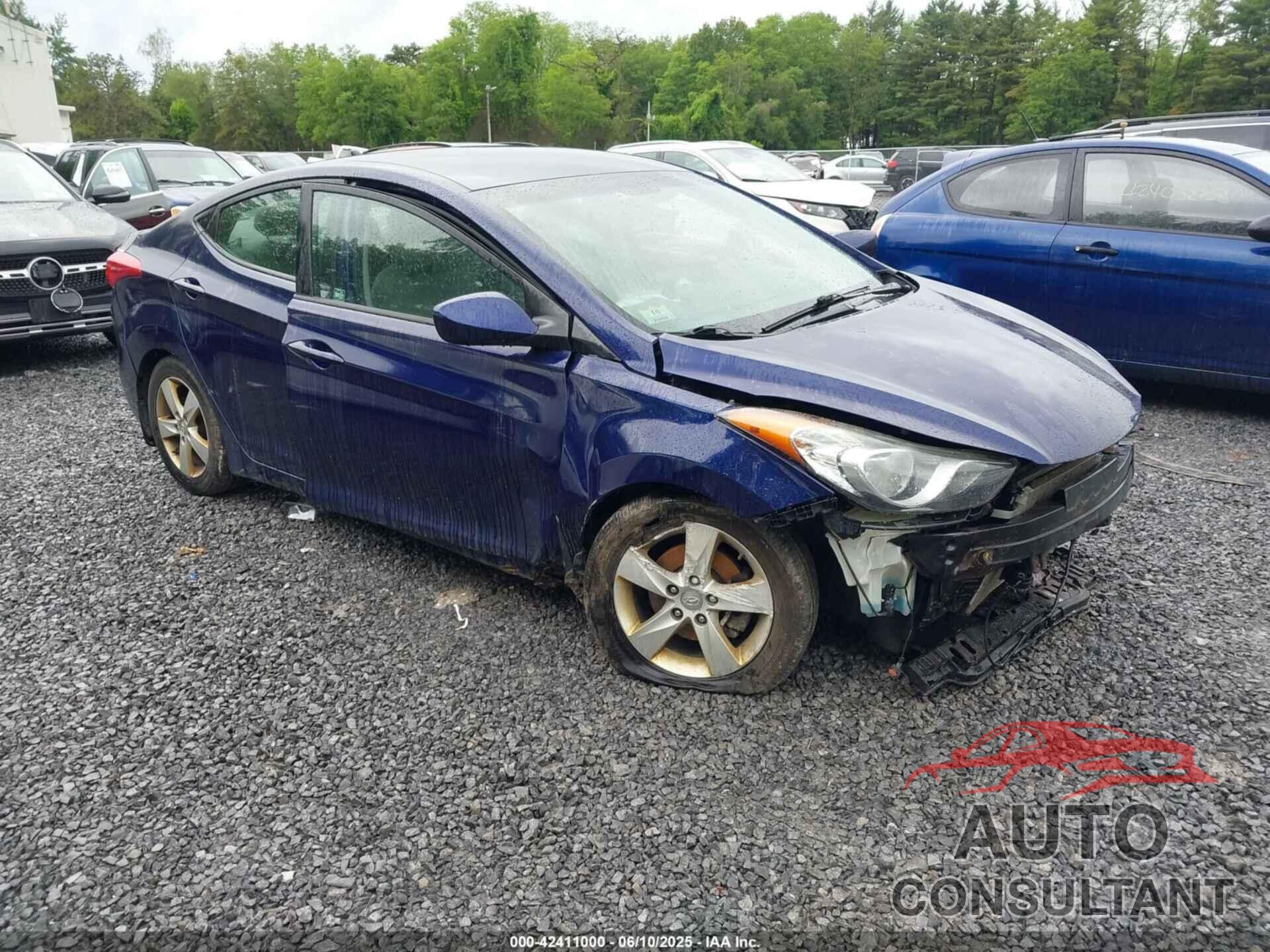 HYUNDAI ELANTRA 2013 - 5NPDH4AE3DH179834