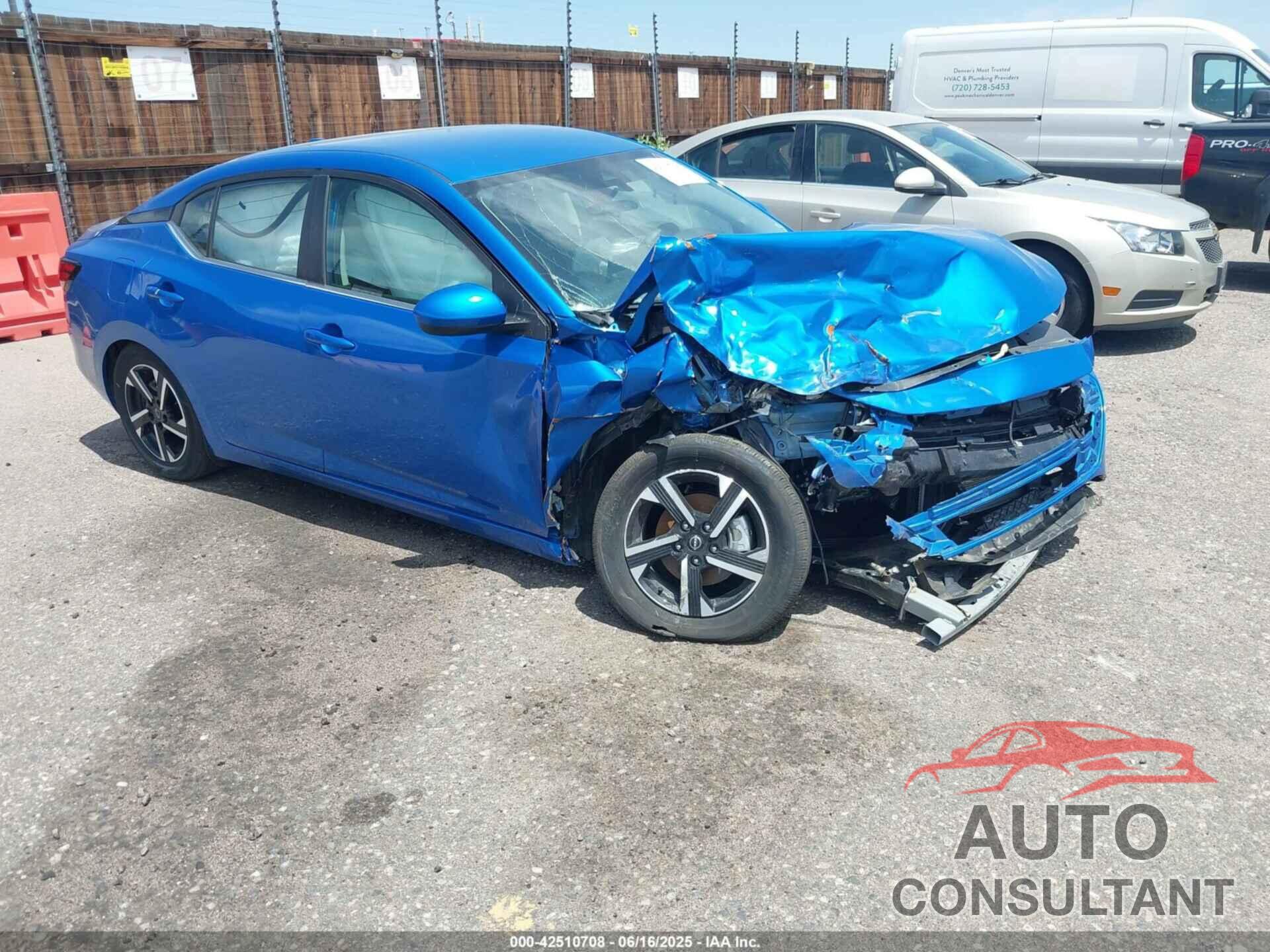 NISSAN SENTRA 2025 - 3N1AB8CV8SY240168