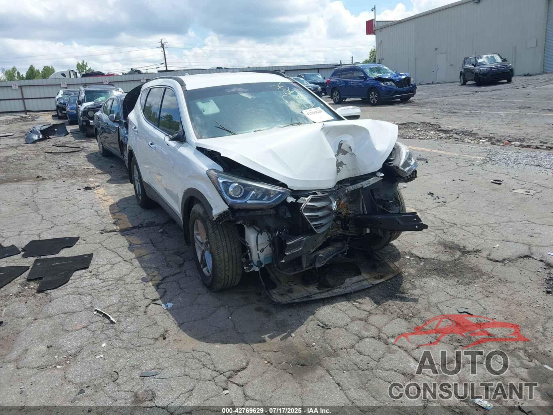 HYUNDAI SANTA FE SPORT 2018 - 5XYZU3LB9JG550173
