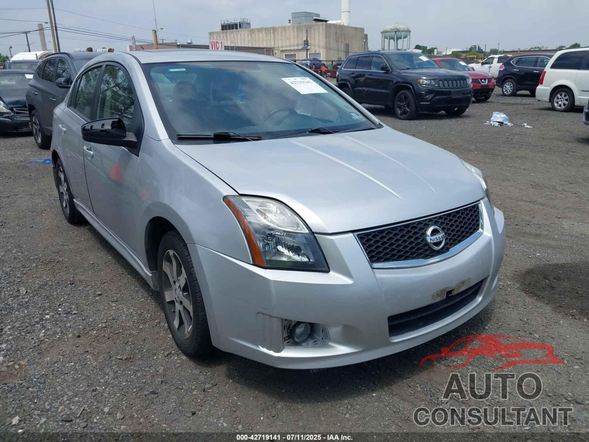 NISSAN SENTRA 2012 - 3N1AB6AP6CL662205