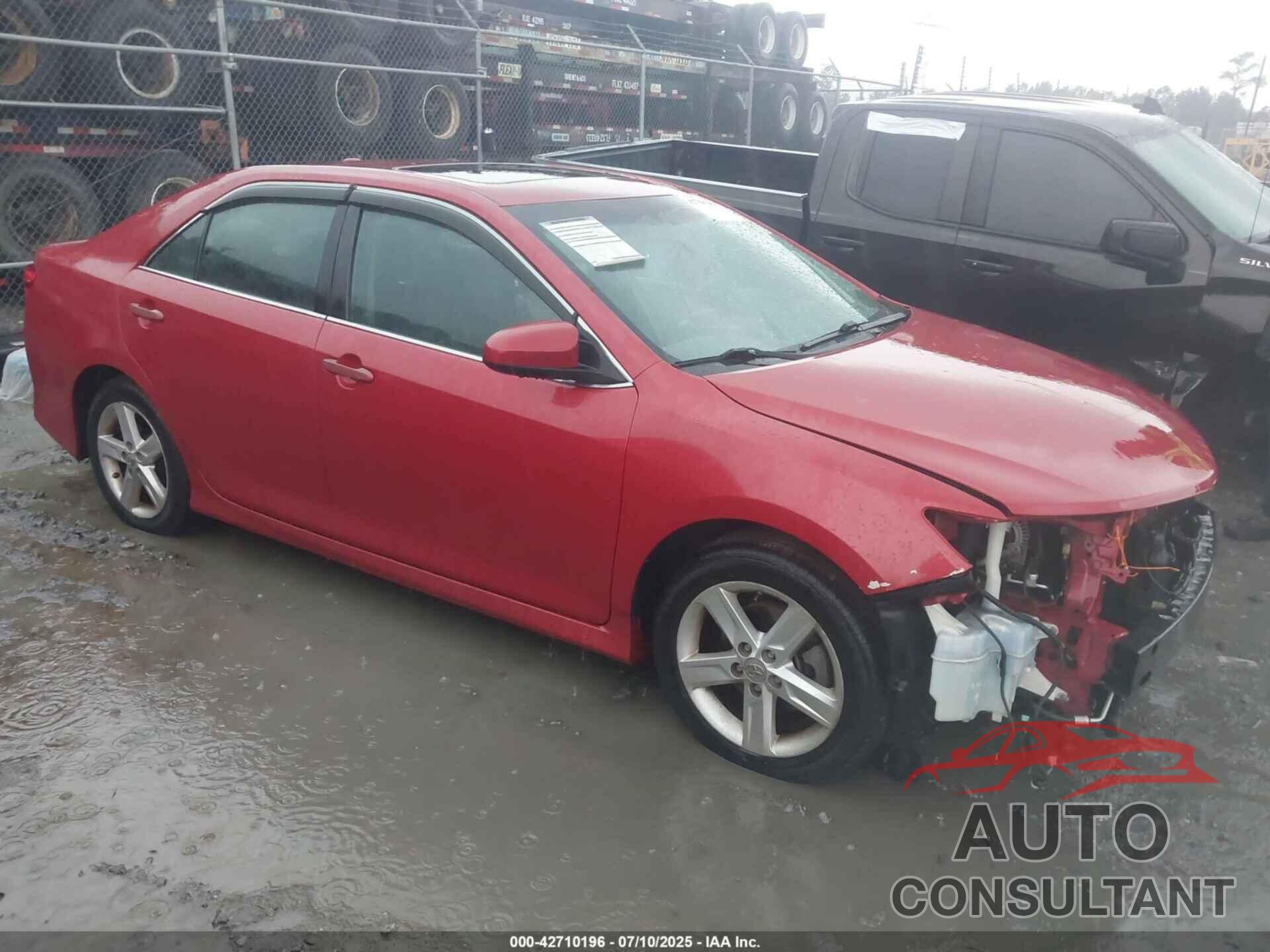 TOYOTA CAMRY 2012 - 4T1BF1FK5CU531760