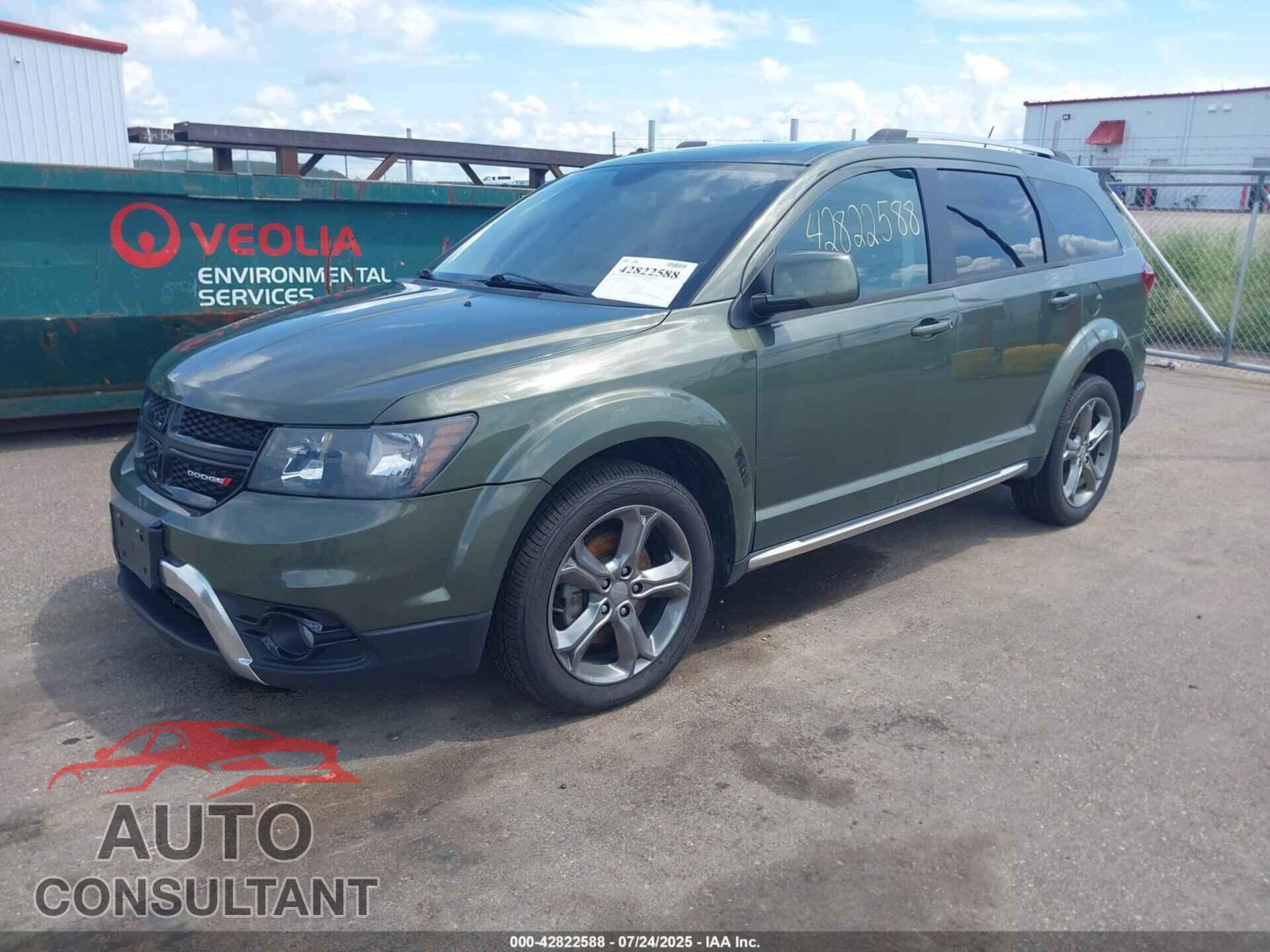 DODGE JOURNEY 2017 - 3C4PDDGG8HT696084
