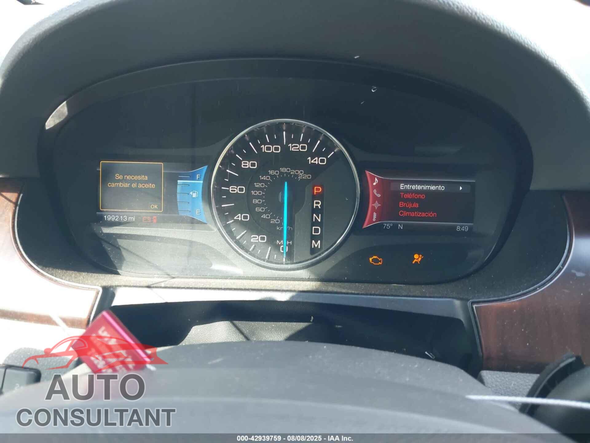FORD EDGE 2011 - 2FMDK3KC9BBB36788