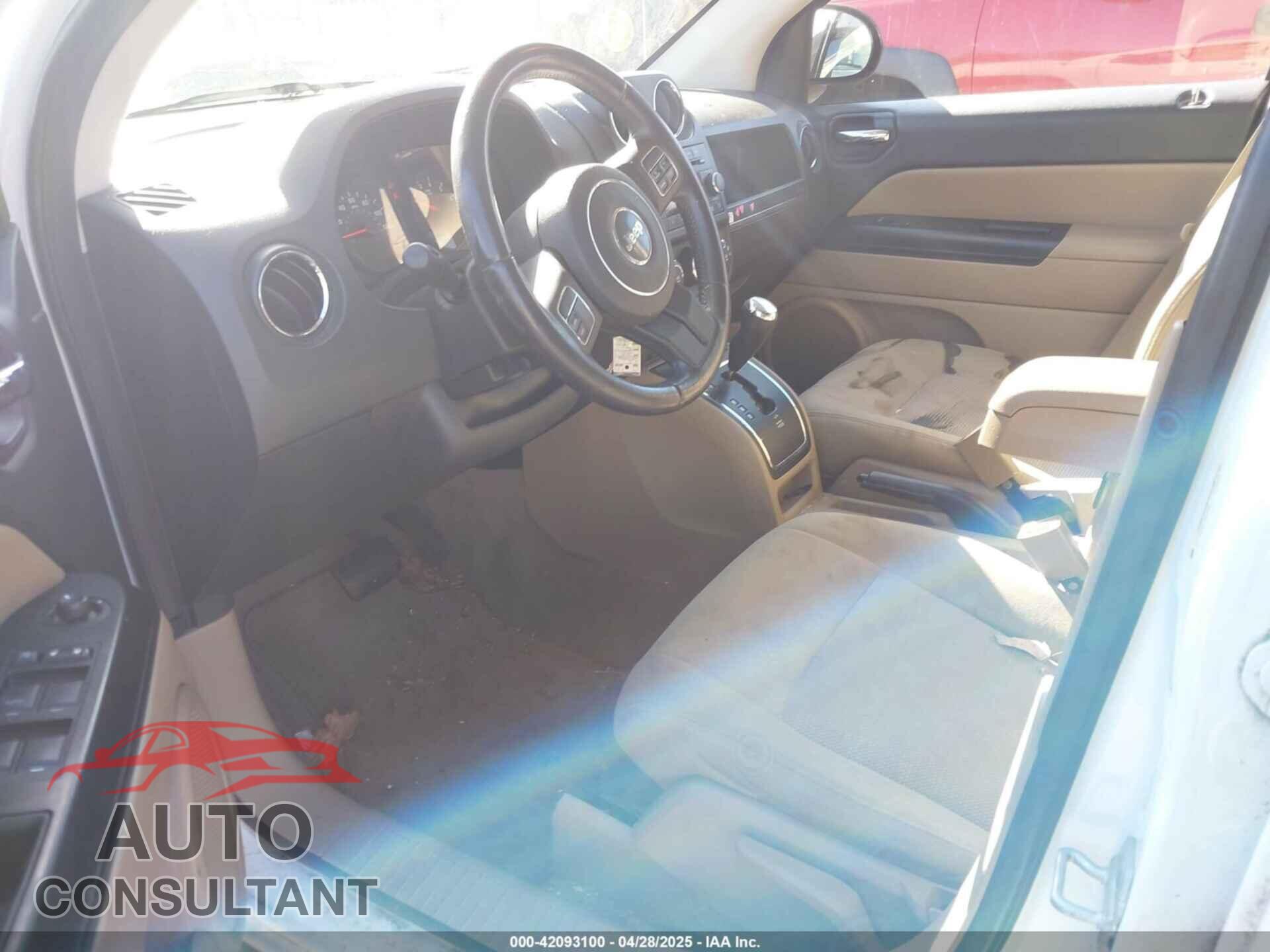 JEEP COMPASS 2012 - 1C4NJDEBXCD567219