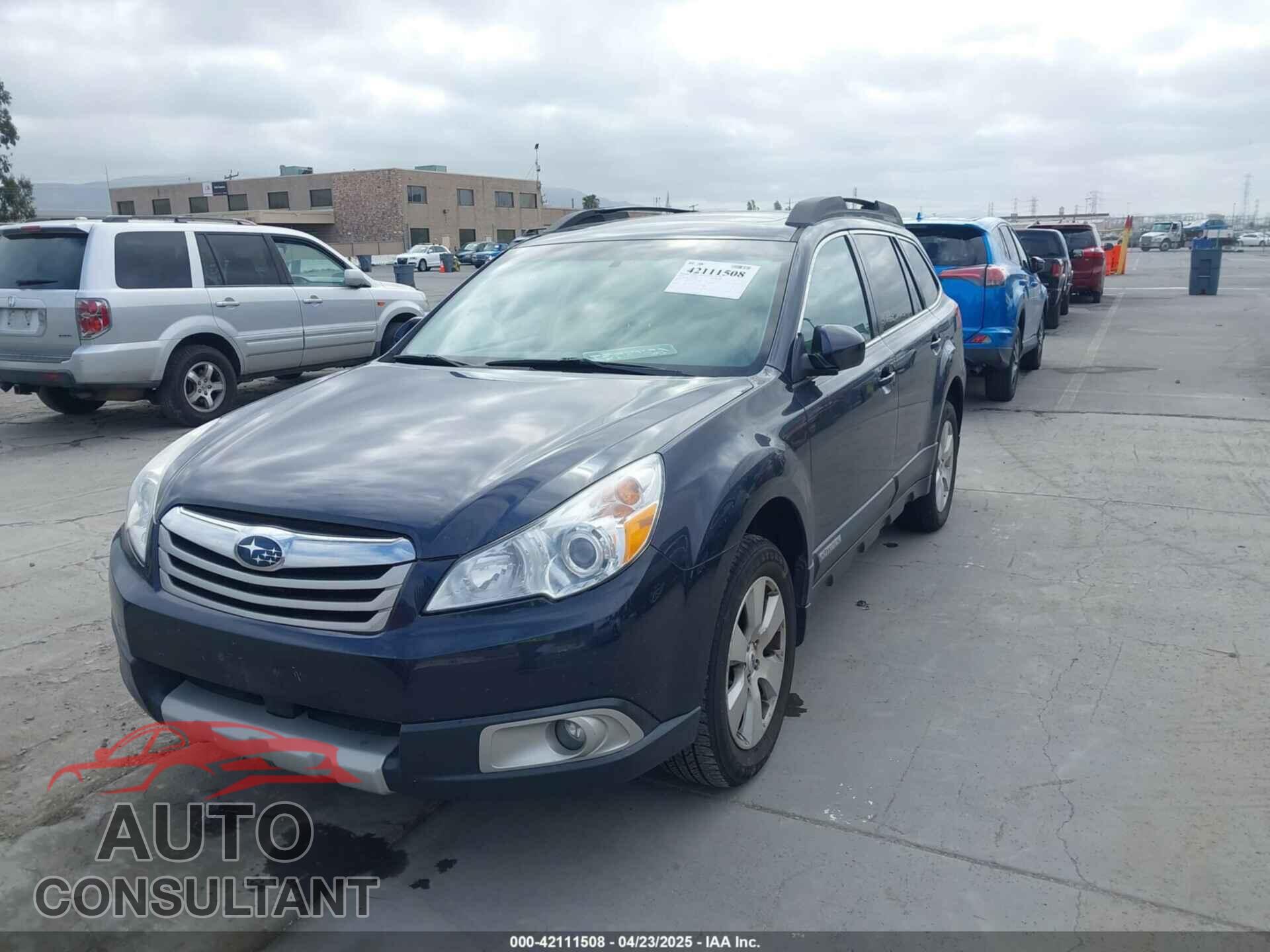 SUBARU OUTBACK 2012 - 4S4BRDKC1C2201097